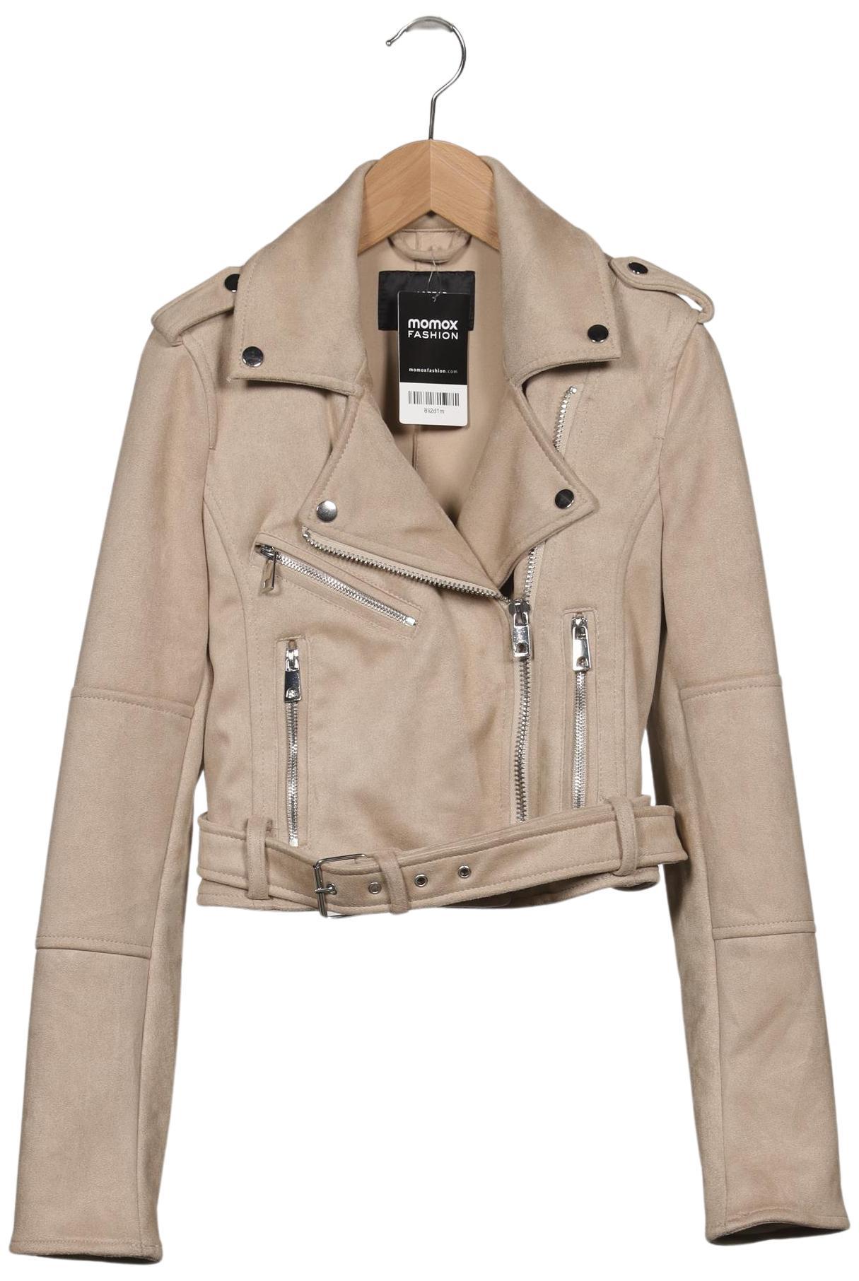 

Pull & Bear Damen Jacke, beige, Gr. 34