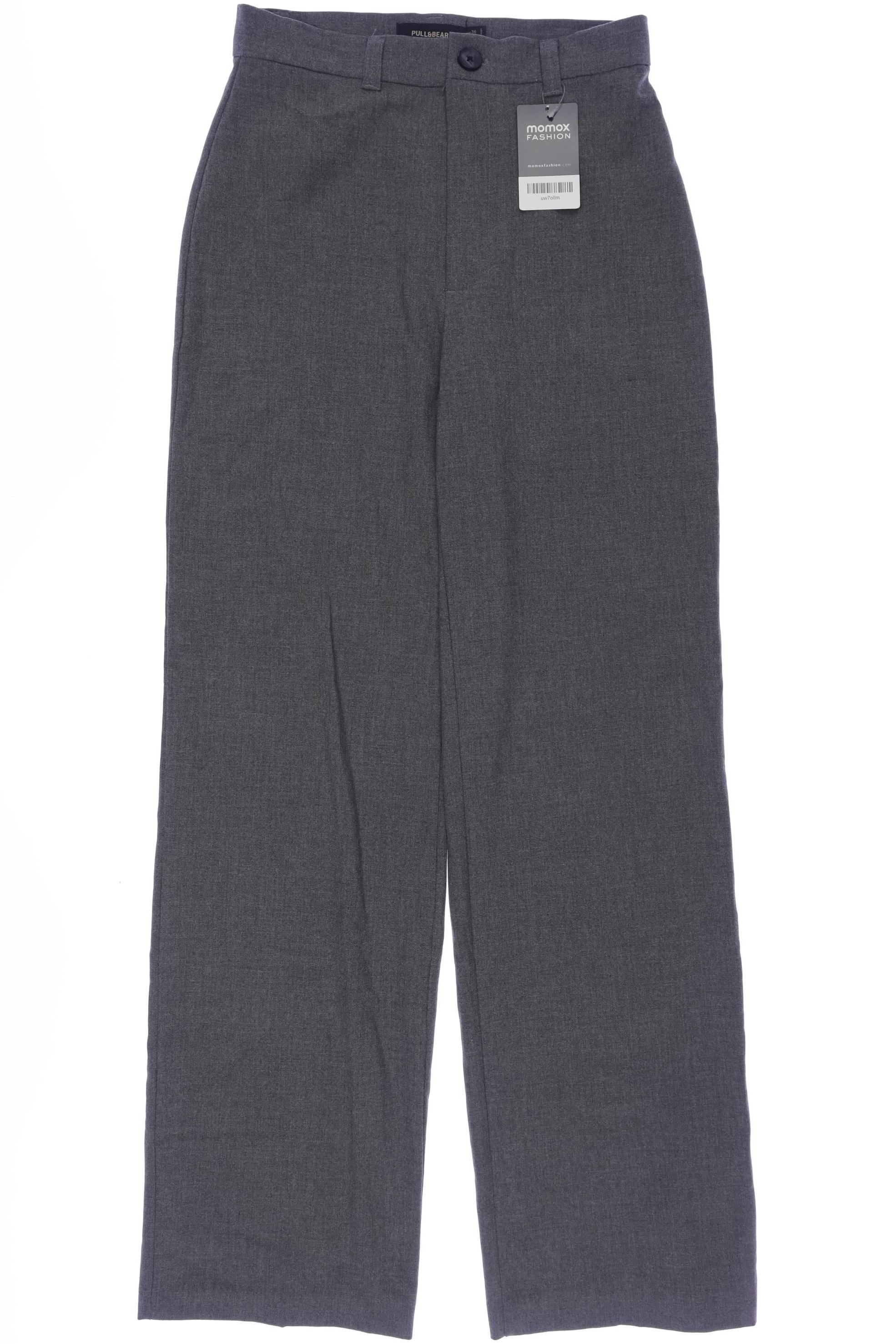 

Pull & Bear Damen Stoffhose, grau, Gr. 36