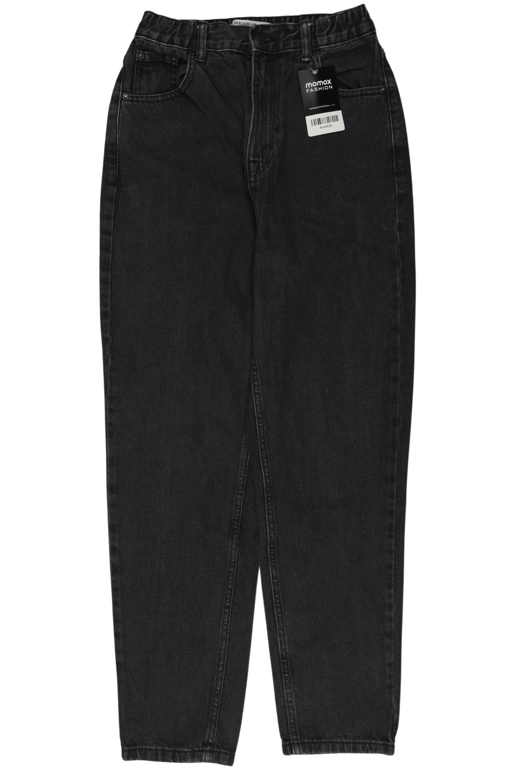 

Pull & Bear Damen Jeans, schwarz, Gr. 34