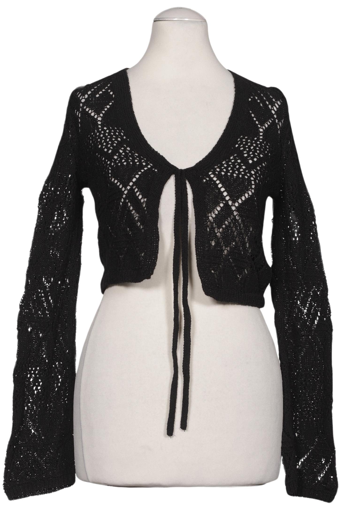 

Pull & Bear Damen Strickjacke, schwarz, Gr. 36