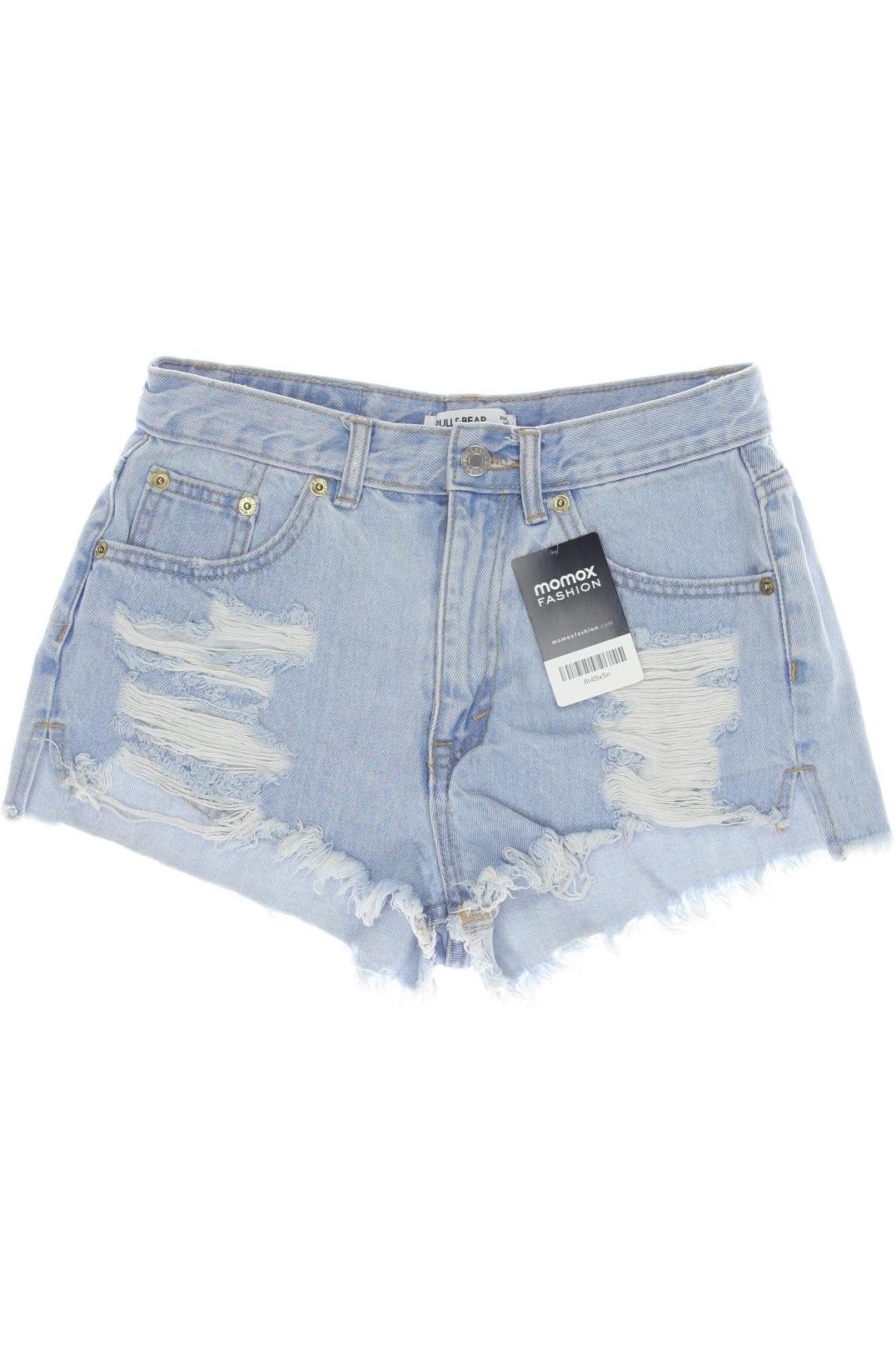 

Pull & Bear Damen Shorts, hellblau, Gr. 36