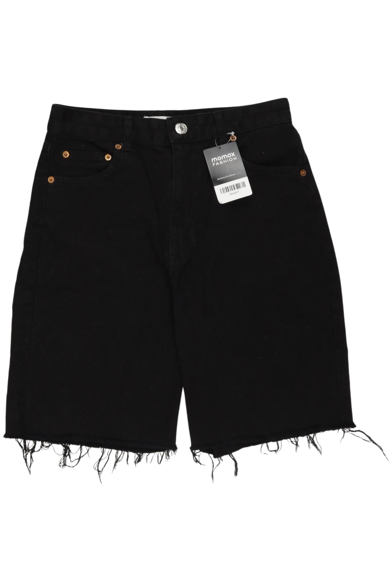 

Pull & Bear Damen Shorts, schwarz, Gr. 36