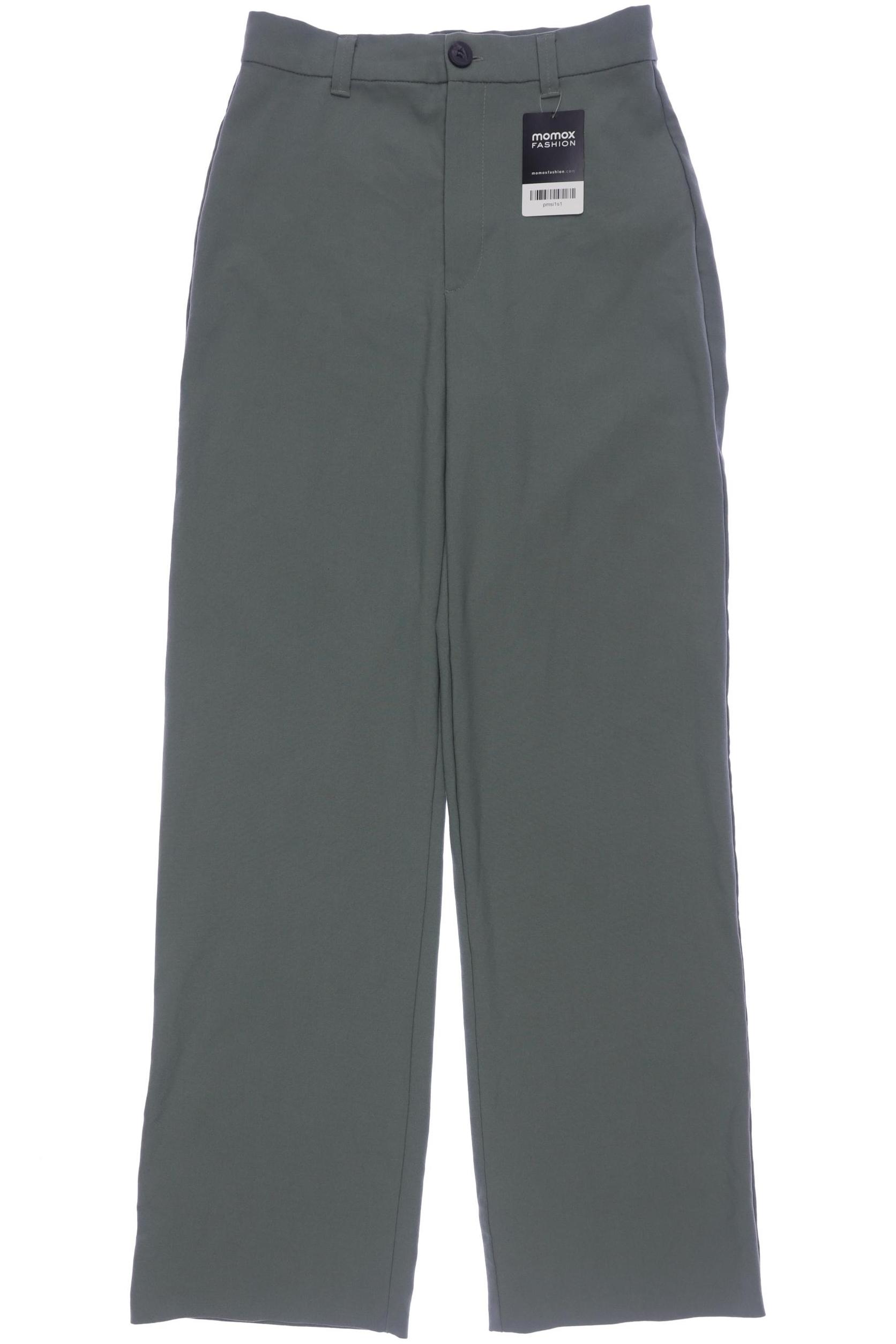 

Pull & Bear Damen Stoffhose, grün, Gr. 36