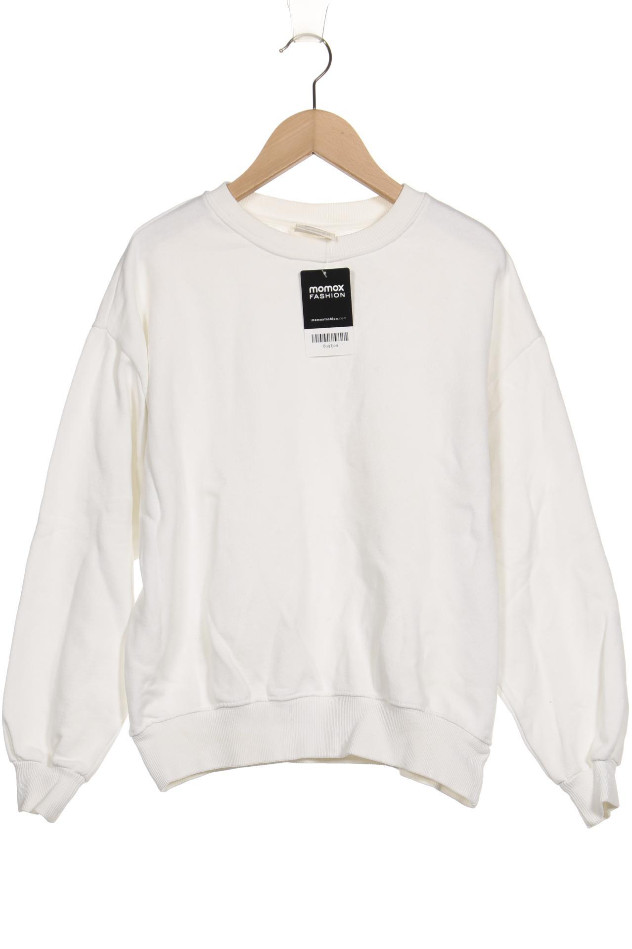 

Pull & Bear Damen Sweatshirt, weiß, Gr. 34