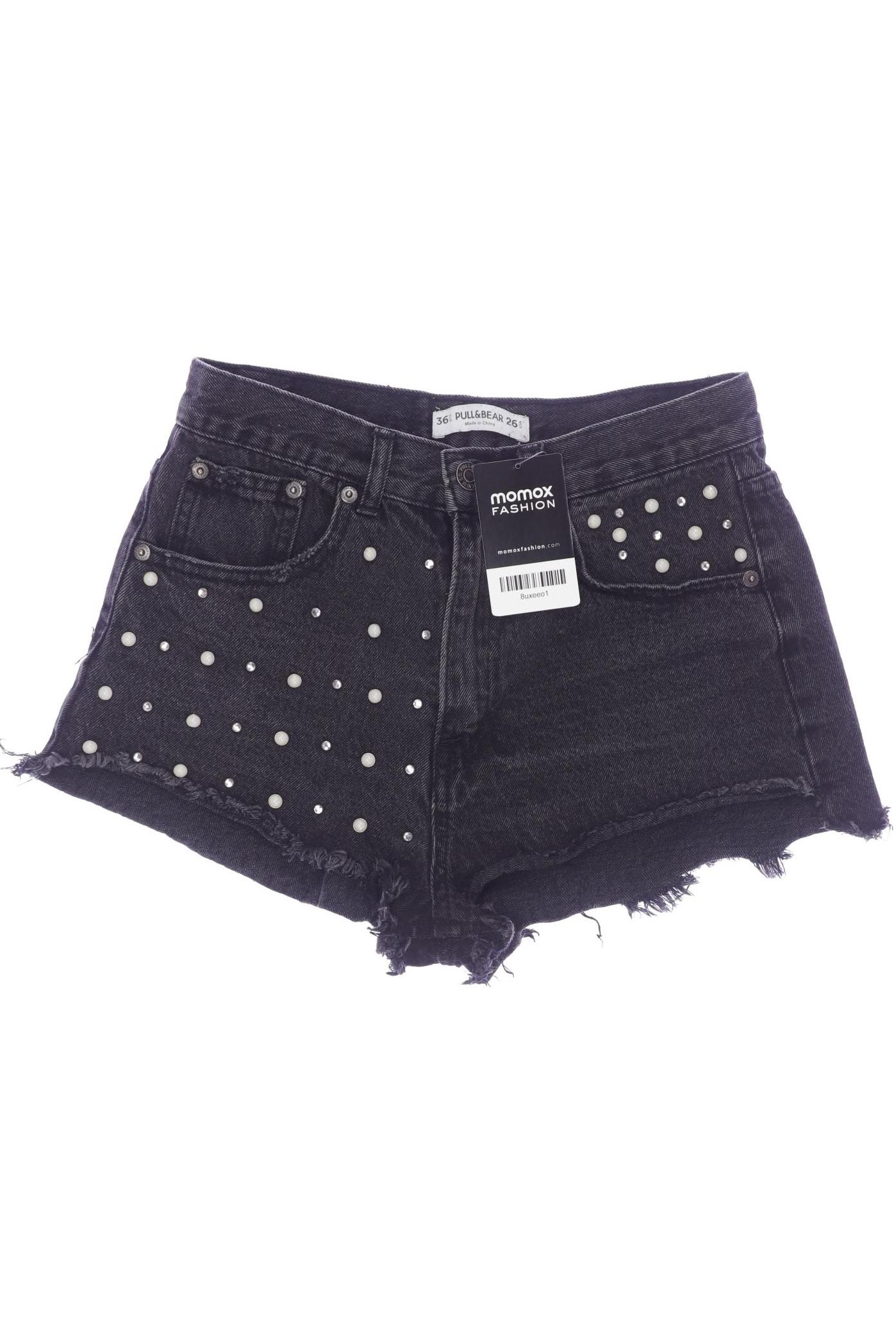 

Pull & Bear Damen Shorts, grau, Gr. 36