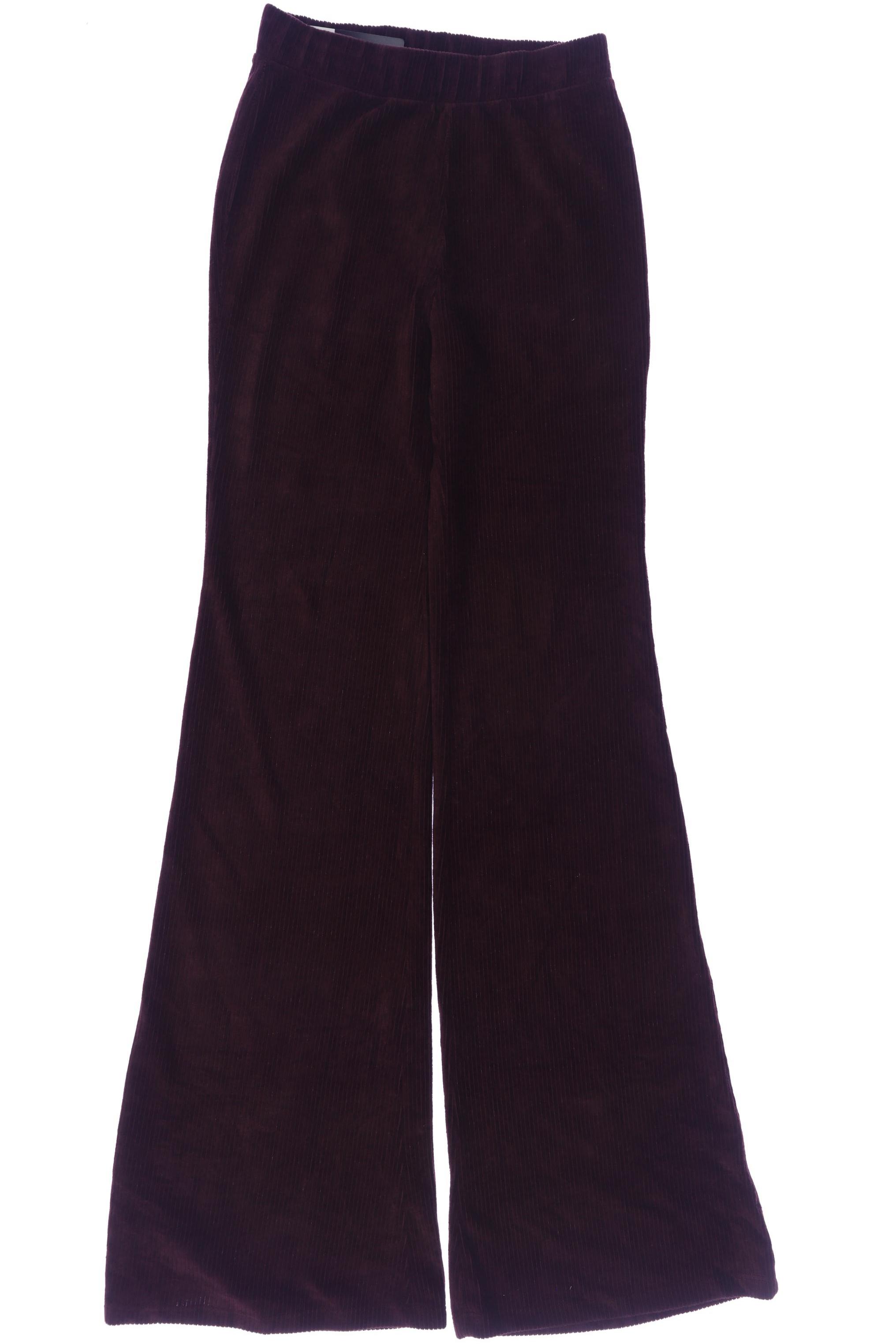 

Pull & Bear Damen Stoffhose, bordeaux, Gr. 0