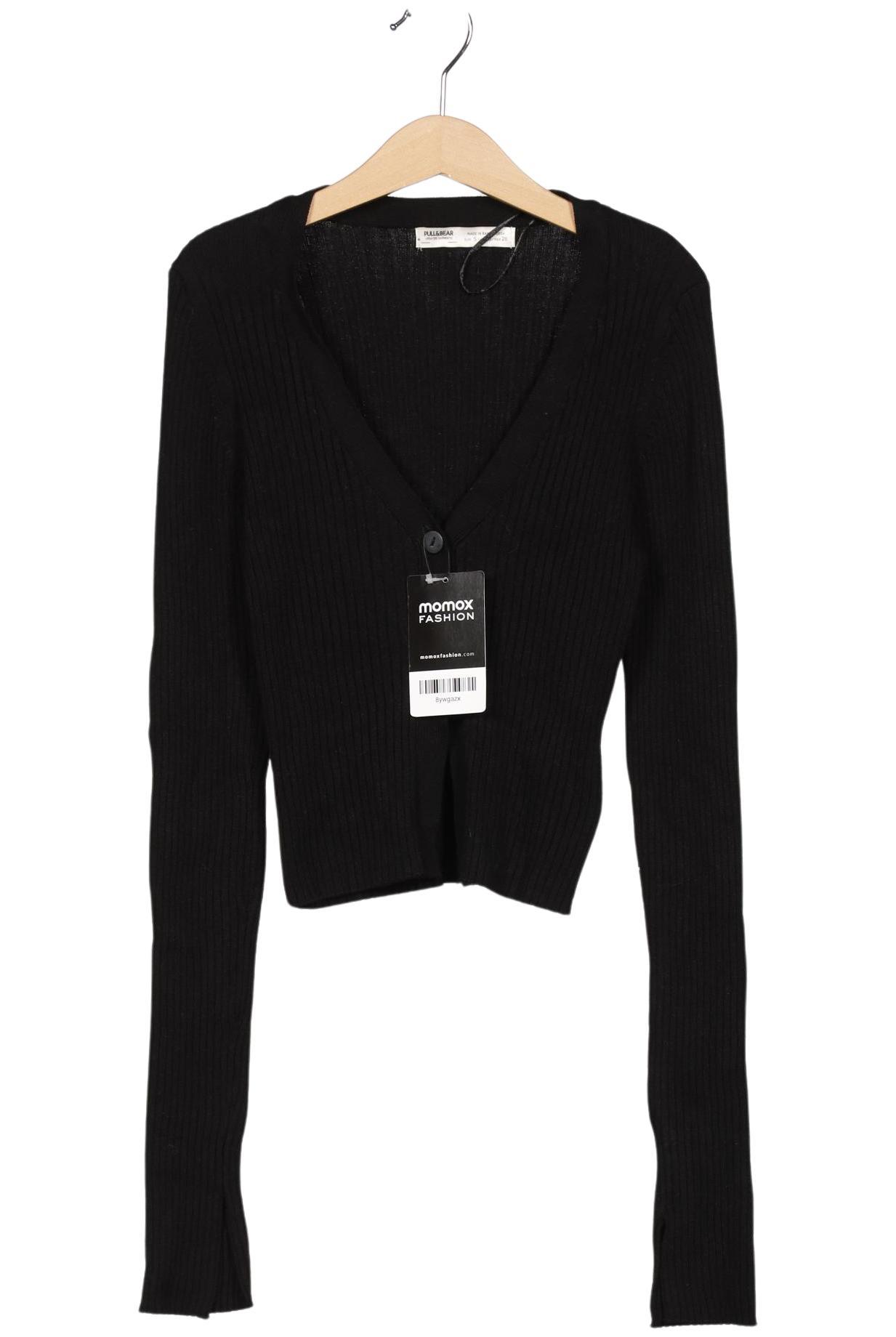 

Pull & Bear Damen Strickjacke, schwarz, Gr. 36