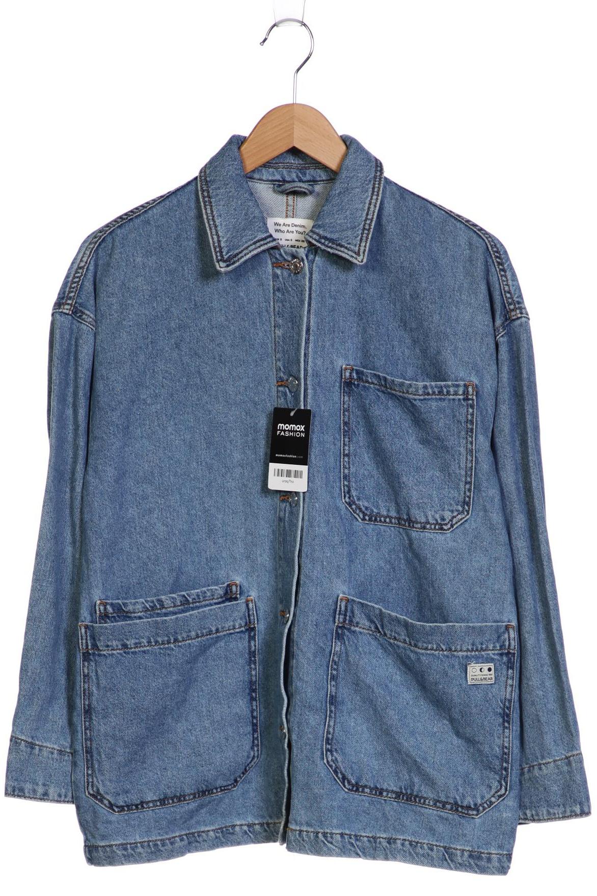 

Pull & Bear Damen Jacke, blau, Gr. 36