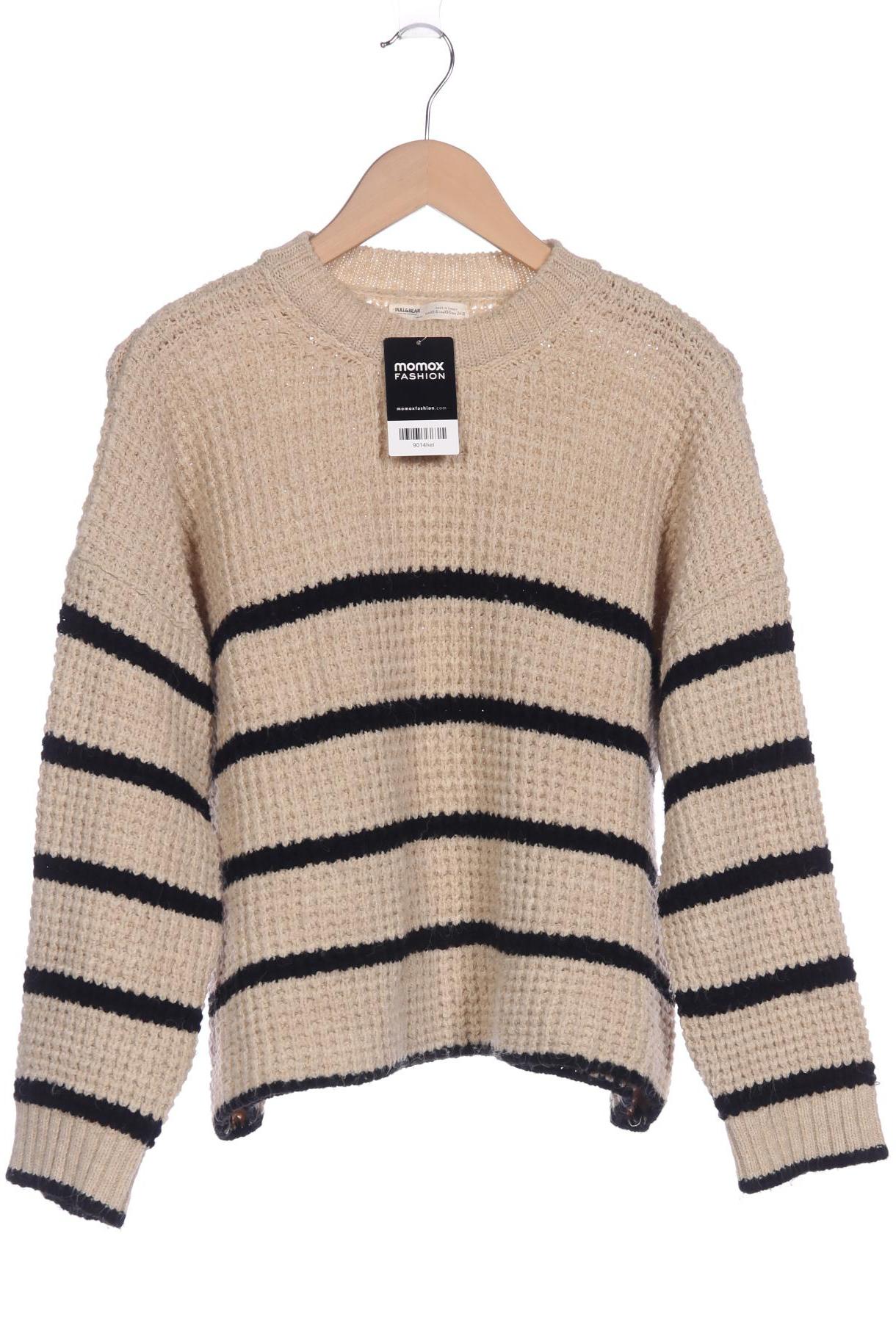 

Pull & Bear Damen Pullover, beige, Gr. 34