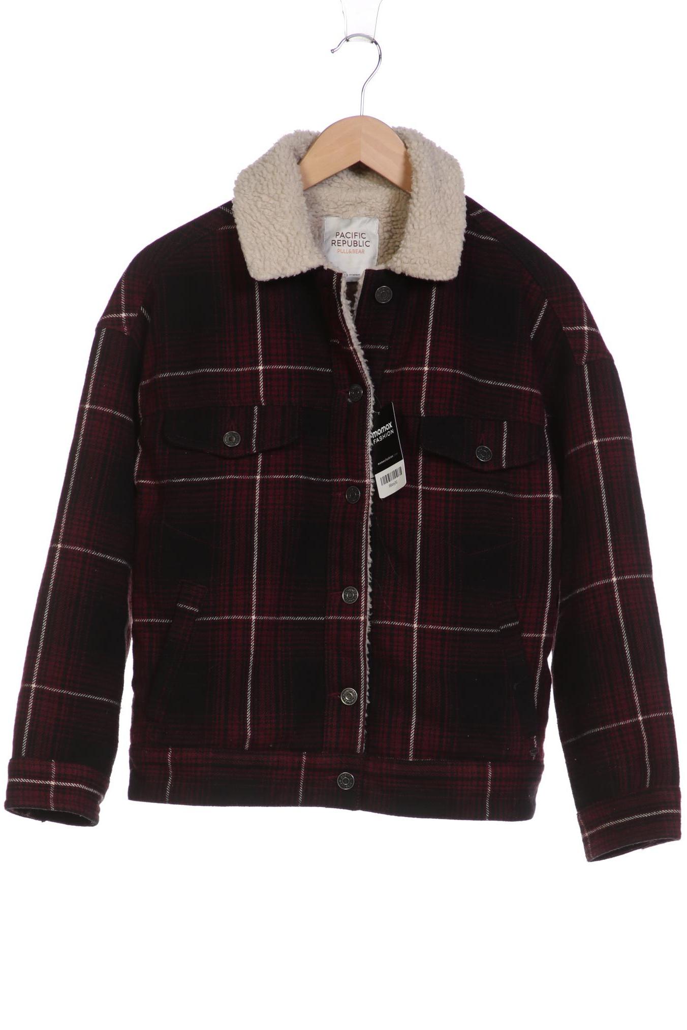 

Pull & Bear Damen Jacke, bordeaux, Gr. 34