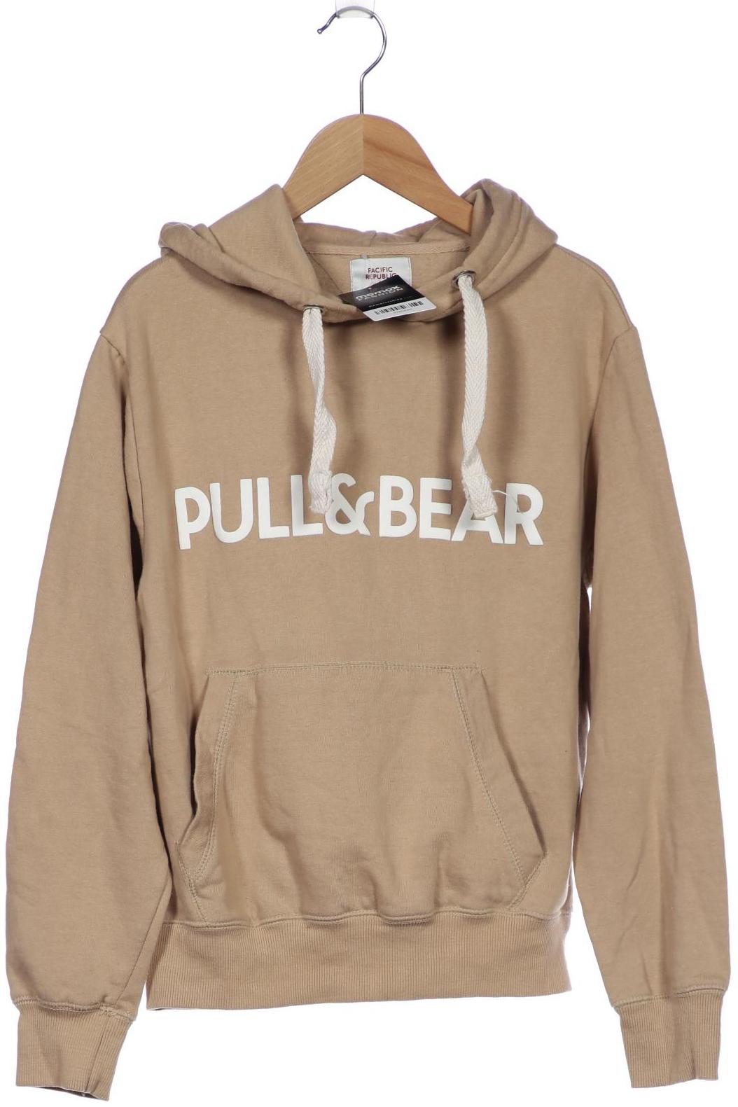 

Pull & Bear Damen Kapuzenpullover, beige, Gr. 36