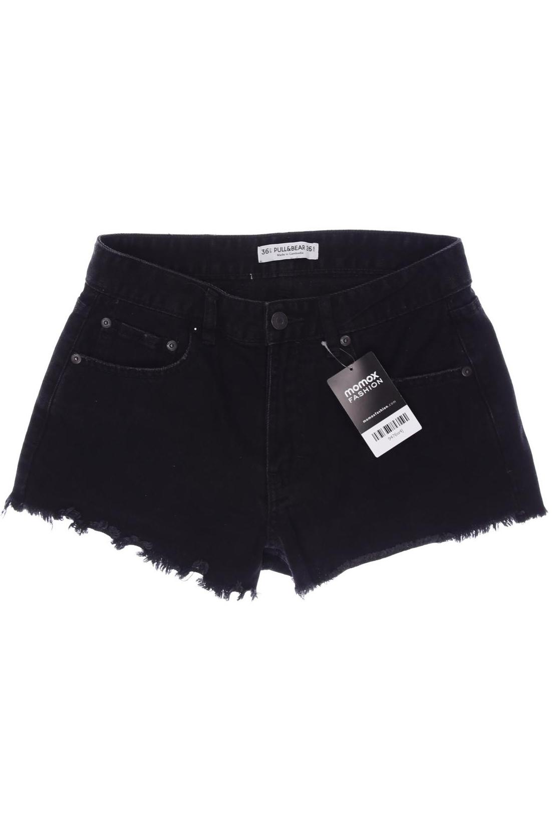 

Pull & Bear Damen Shorts, schwarz