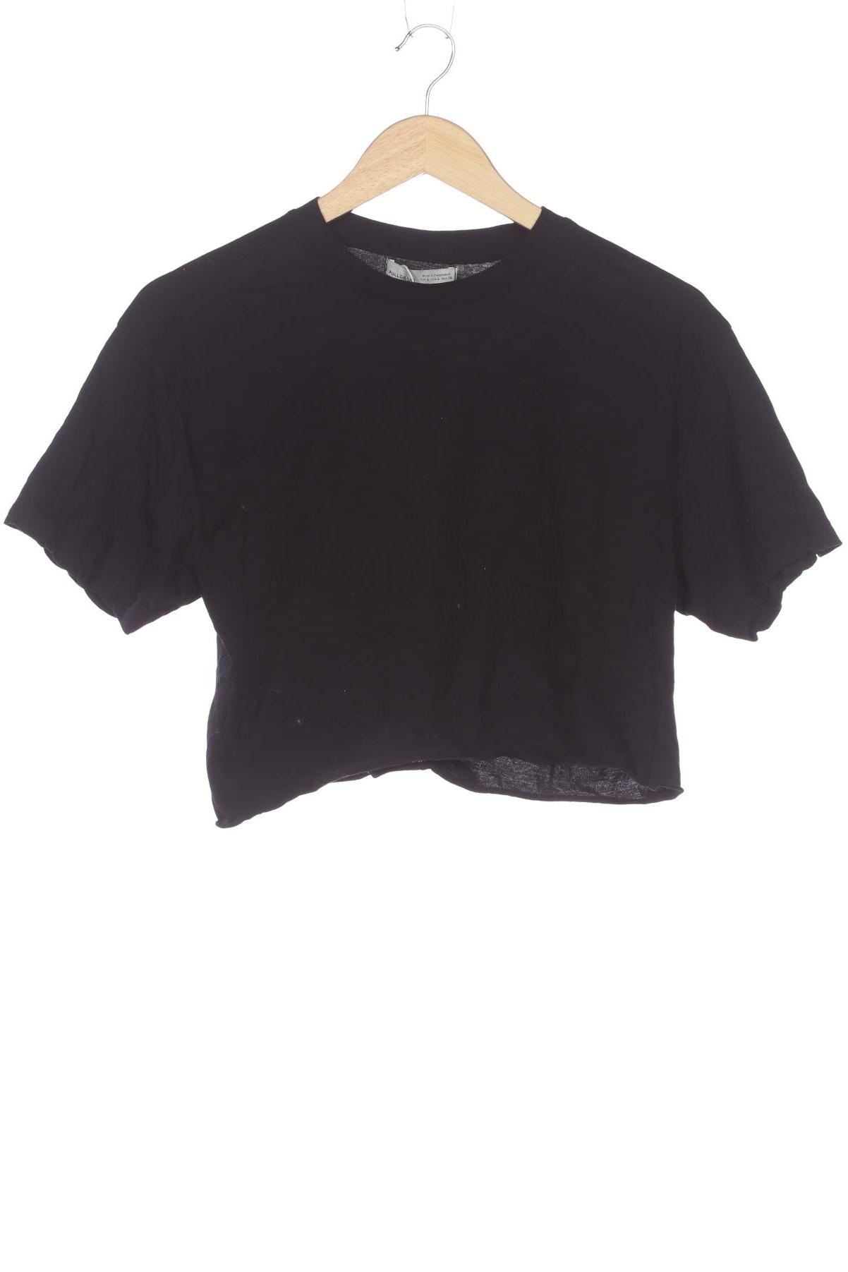 

Pull & Bear Damen T-Shirt, schwarz, Gr. 42