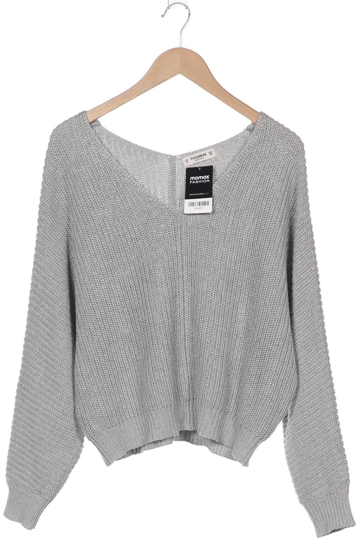 

Pull & Bear Damen Pullover, grau, Gr. 38
