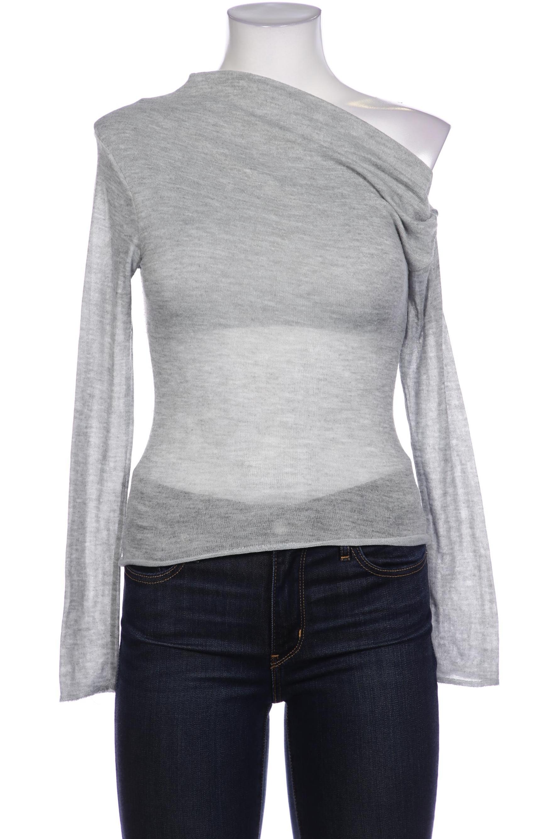 

Pull & Bear Damen Langarmshirt, grau, Gr. 36