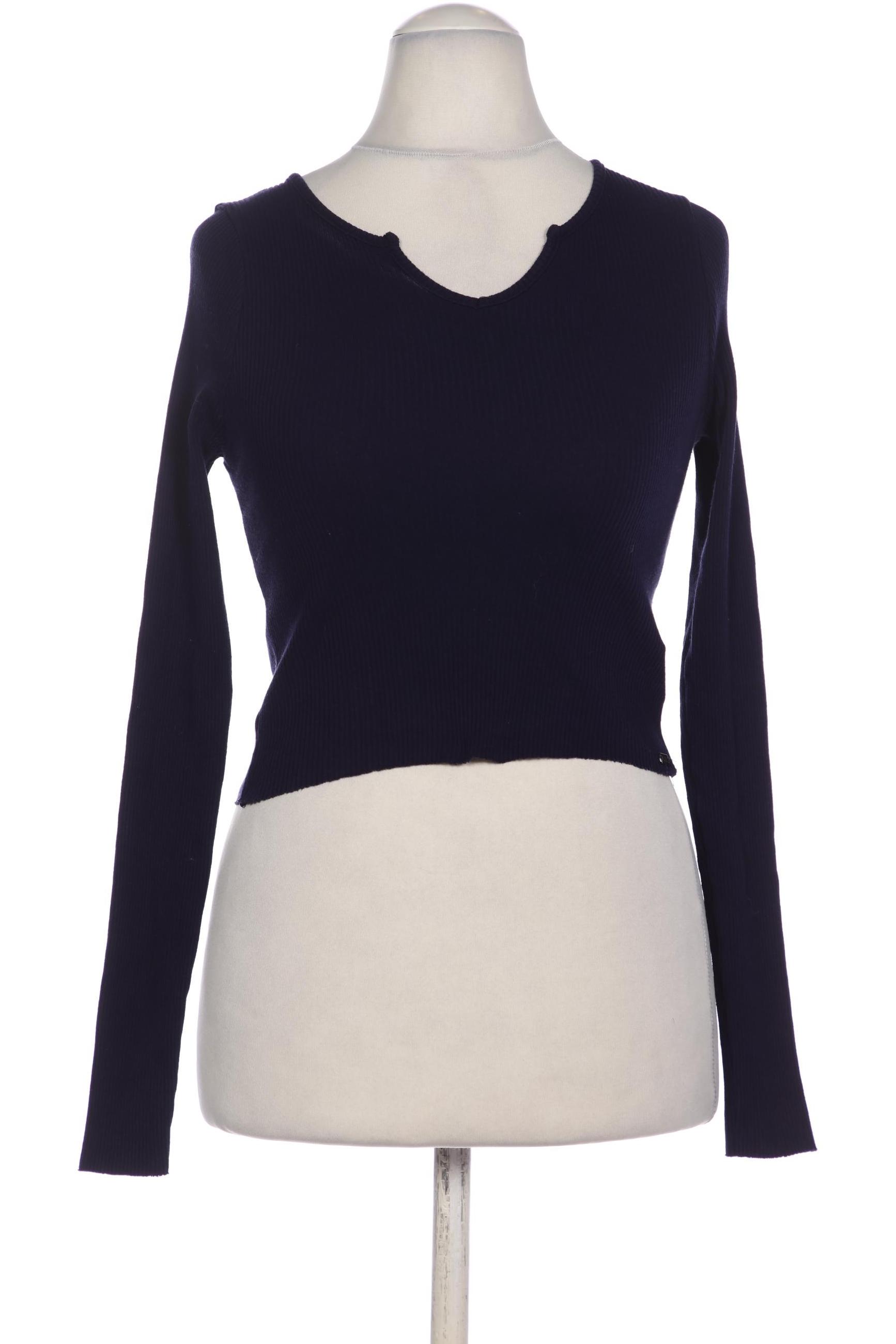 

Pull & Bear Damen Langarmshirt, marineblau, Gr. 38