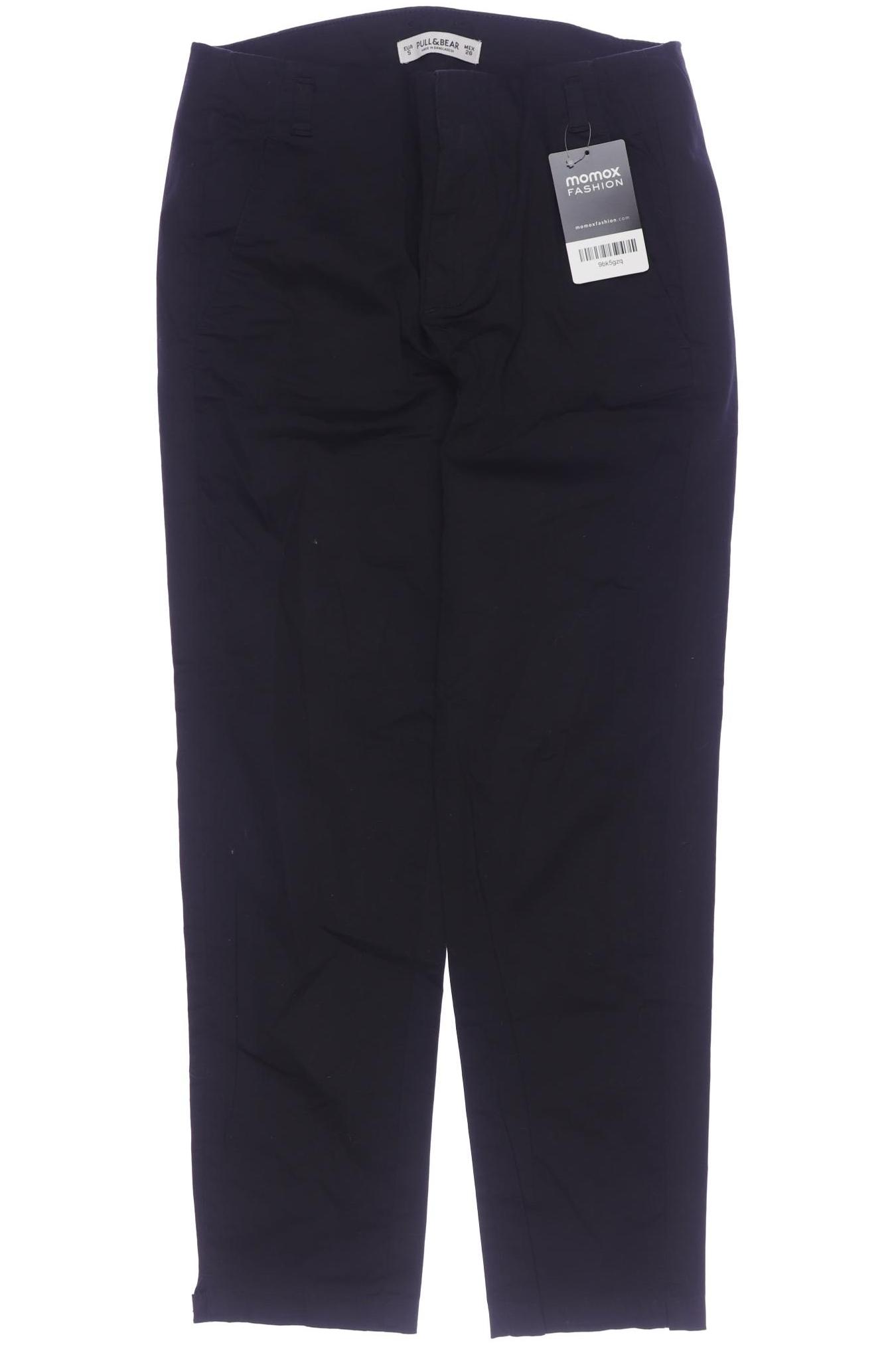 

Pull & Bear Damen Stoffhose, schwarz, Gr. 0
