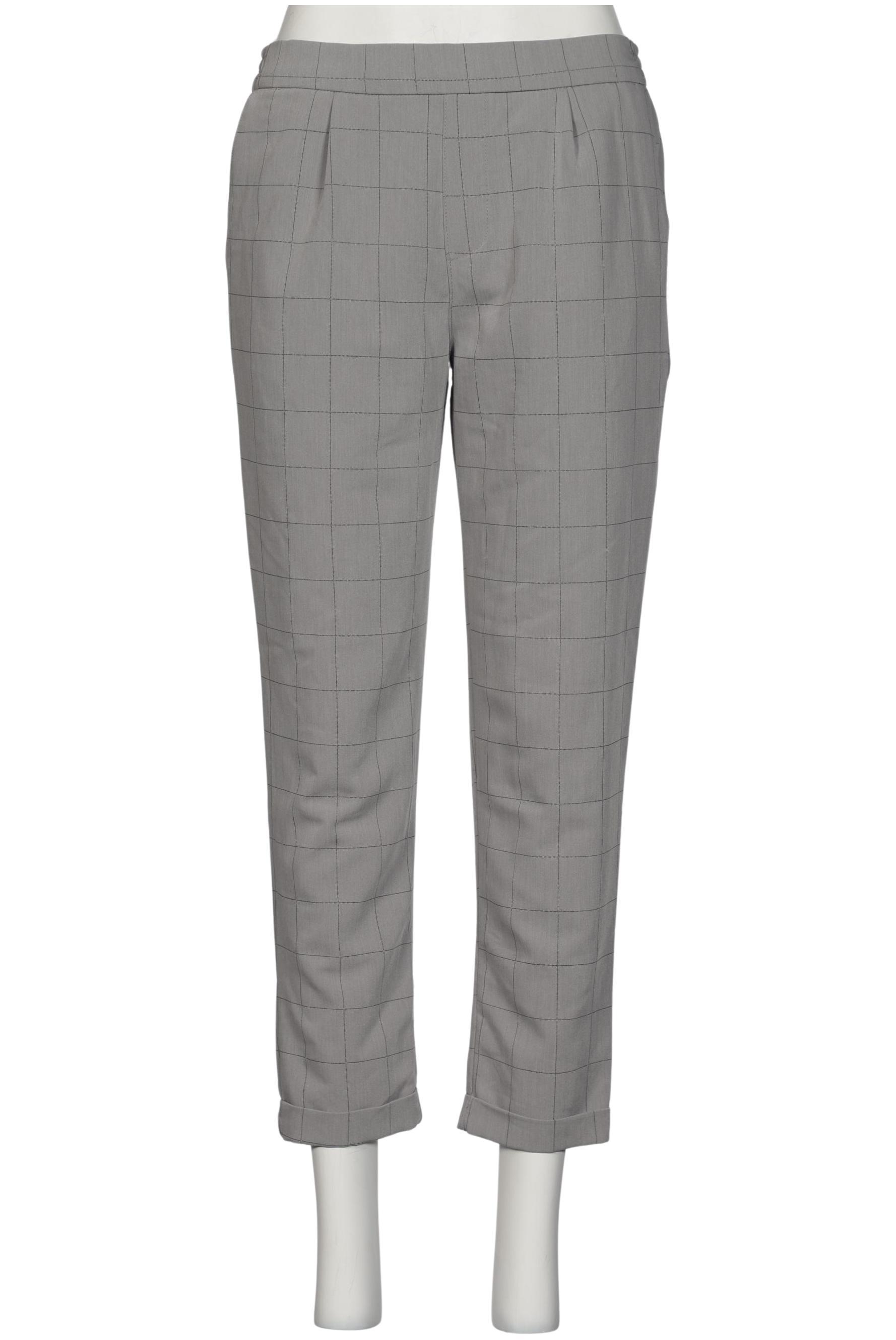 

Pull & Bear Damen Stoffhose, grau, Gr. 0