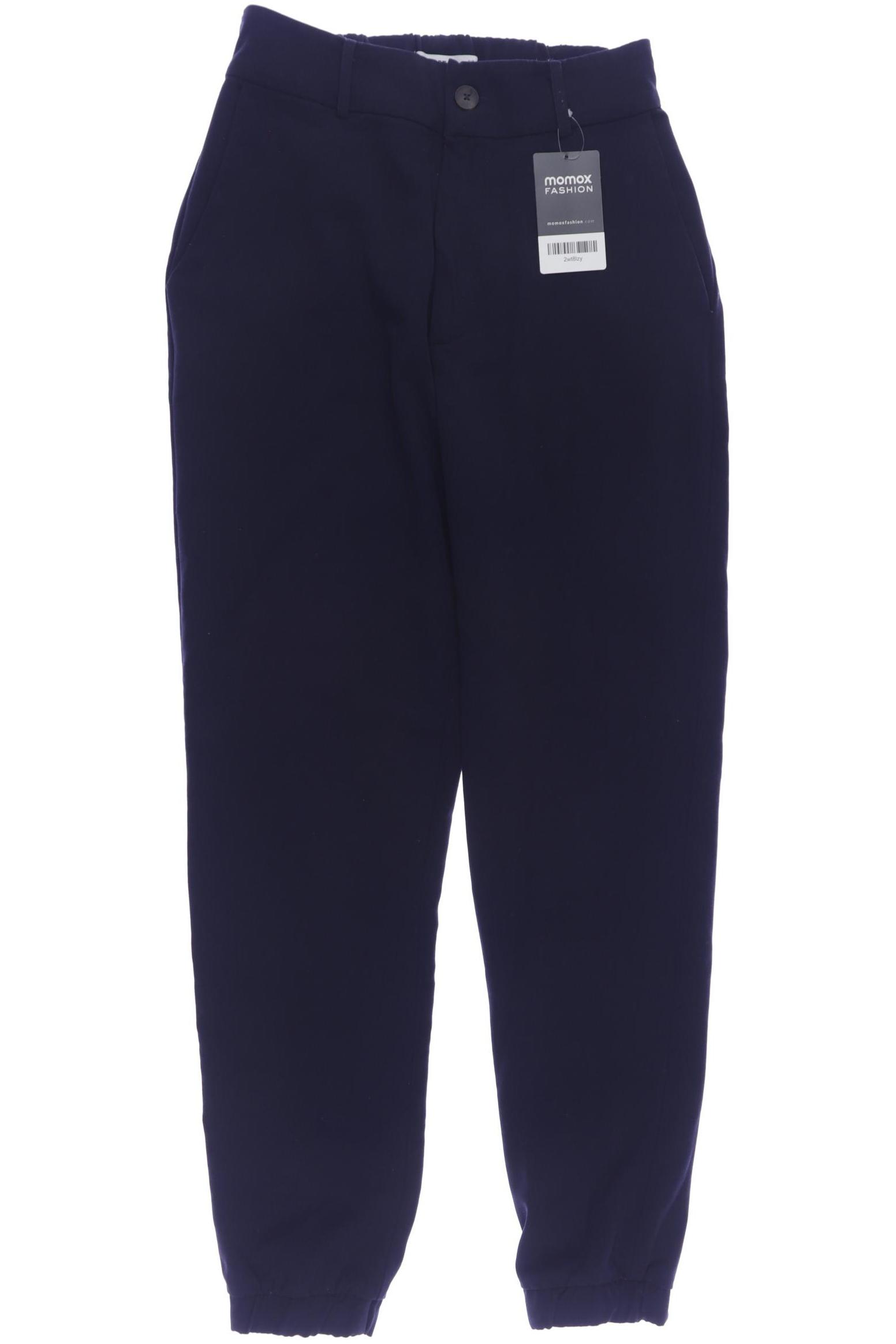 

Pull & Bear Damen Stoffhose, marineblau, Gr. 0