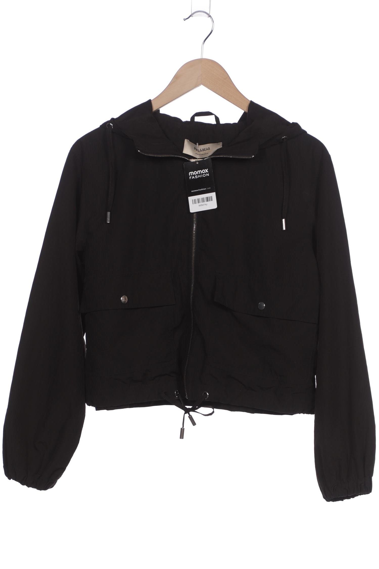 

Pull & Bear Damen Jacke, schwarz, Gr. 38