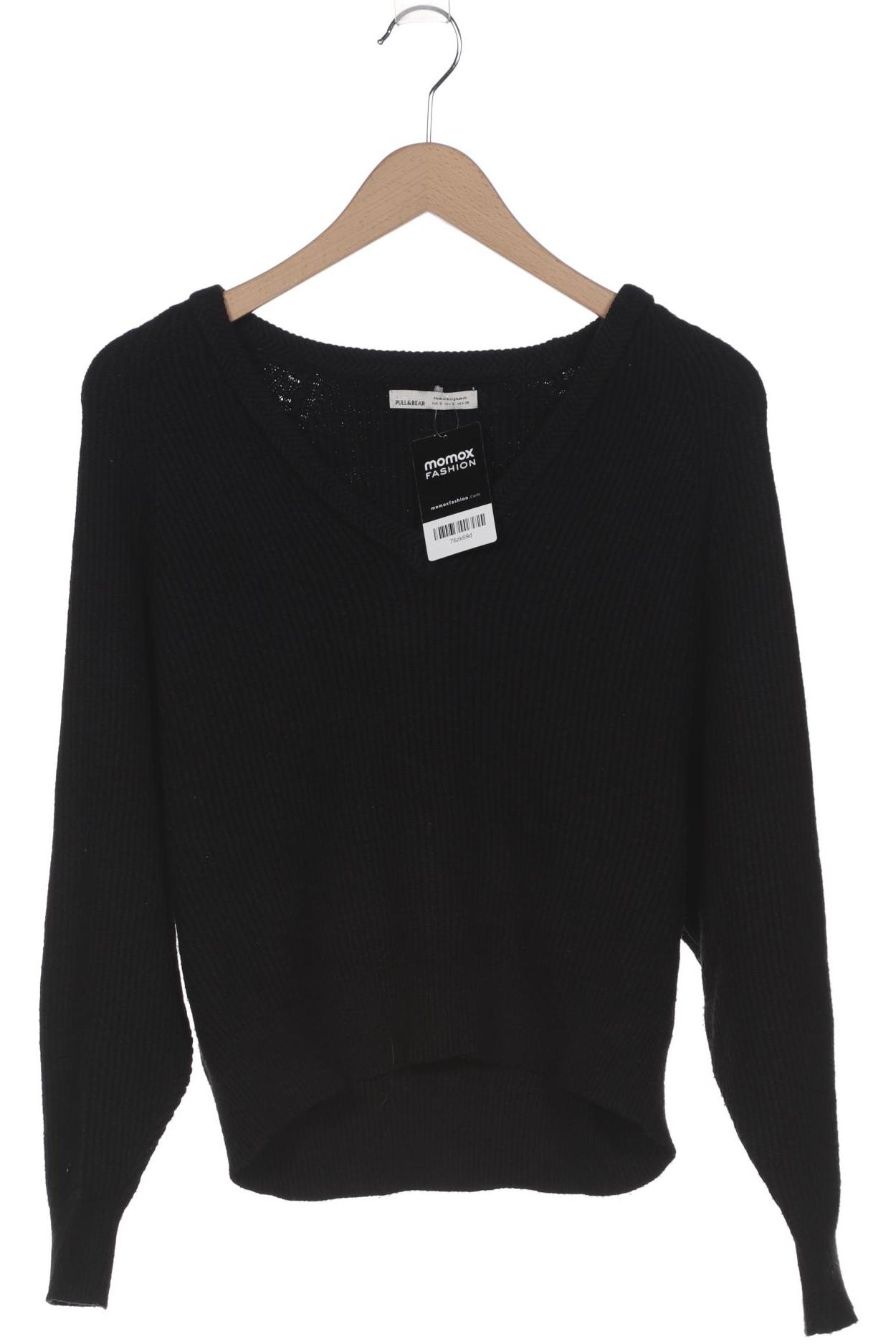

Pull & Bear Damen Pullover, schwarz, Gr. 36