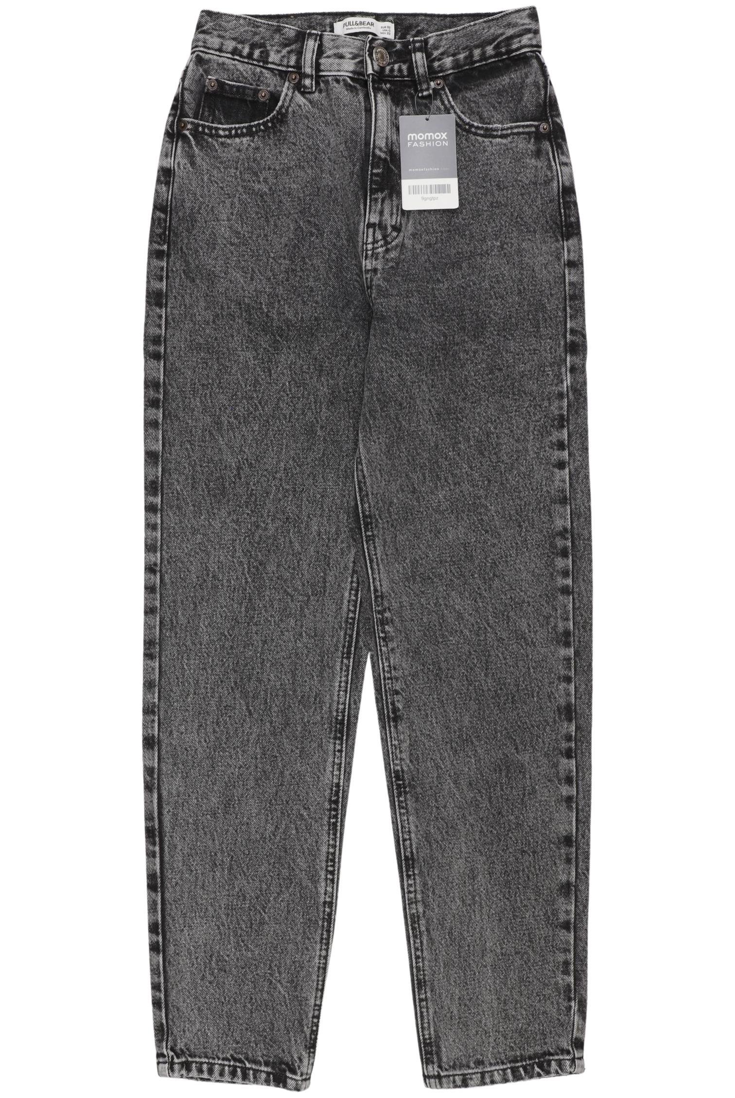 

Pull & Bear Damen Jeans, grau, Gr. 32