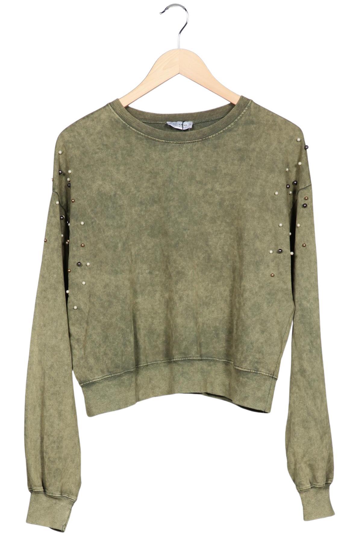 

Pull & Bear Damen Sweatshirt, grün, Gr. 38