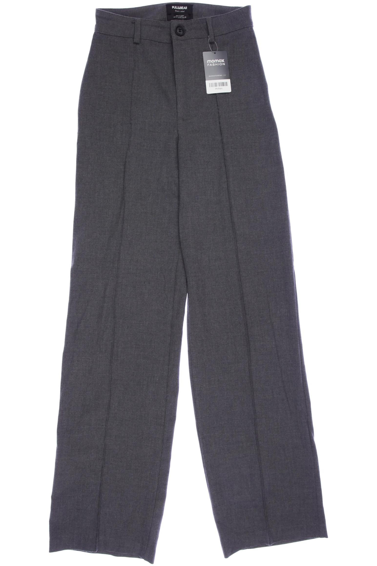 

Pull & Bear Damen Stoffhose, grau, Gr. 34