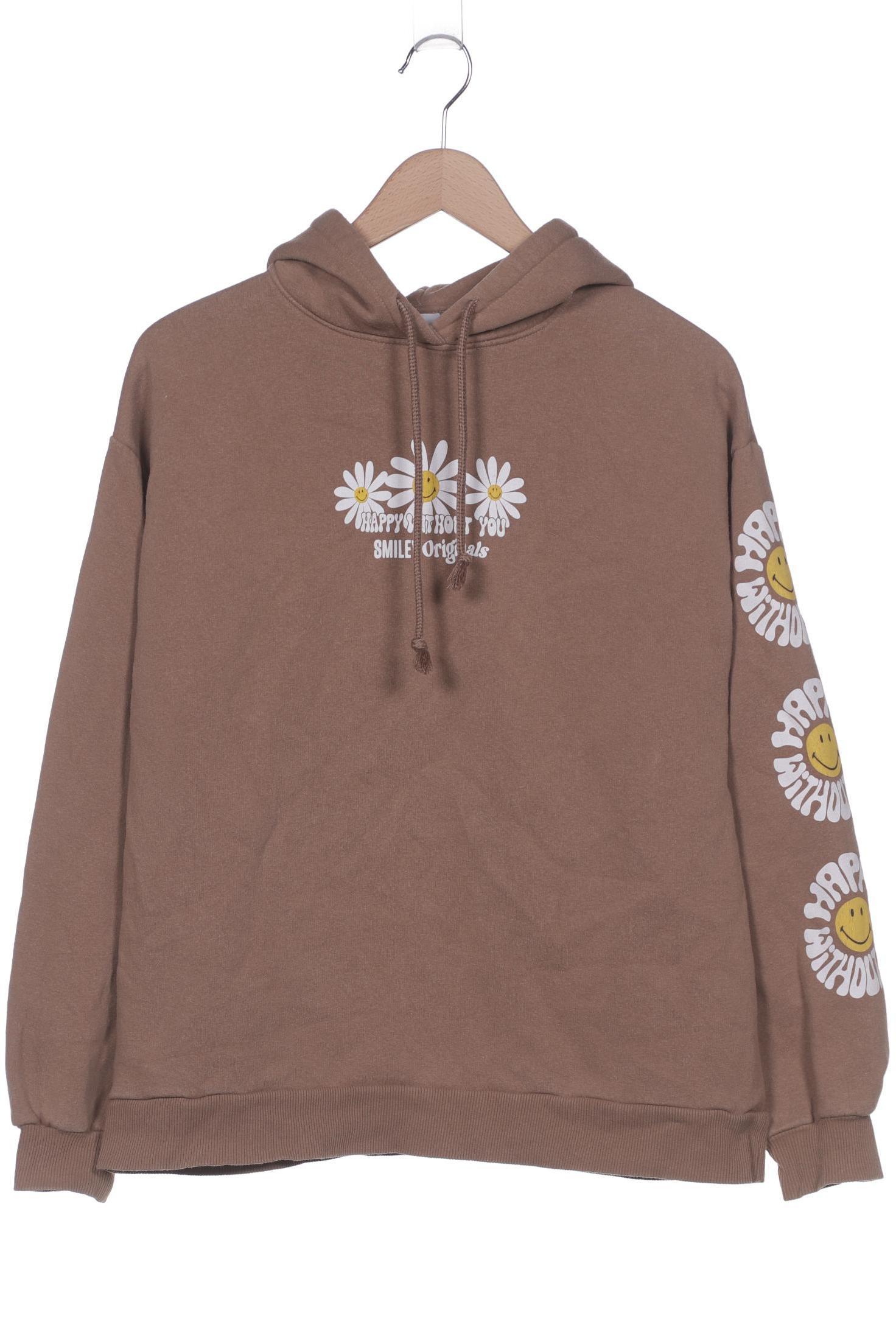 

Pull & Bear Damen Kapuzenpullover, braun, Gr. 36