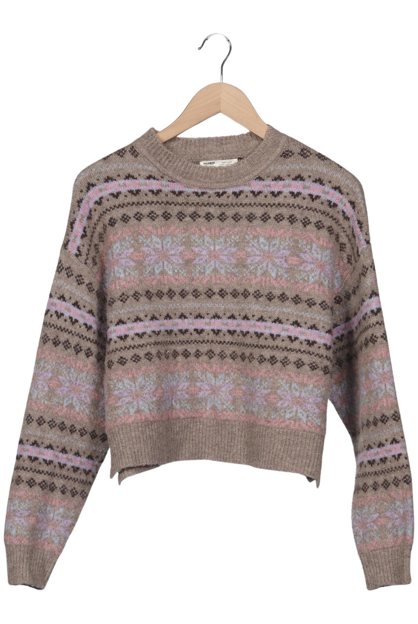 

Pull & Bear Damen Pullover, mehrfarbig, Gr. 38
