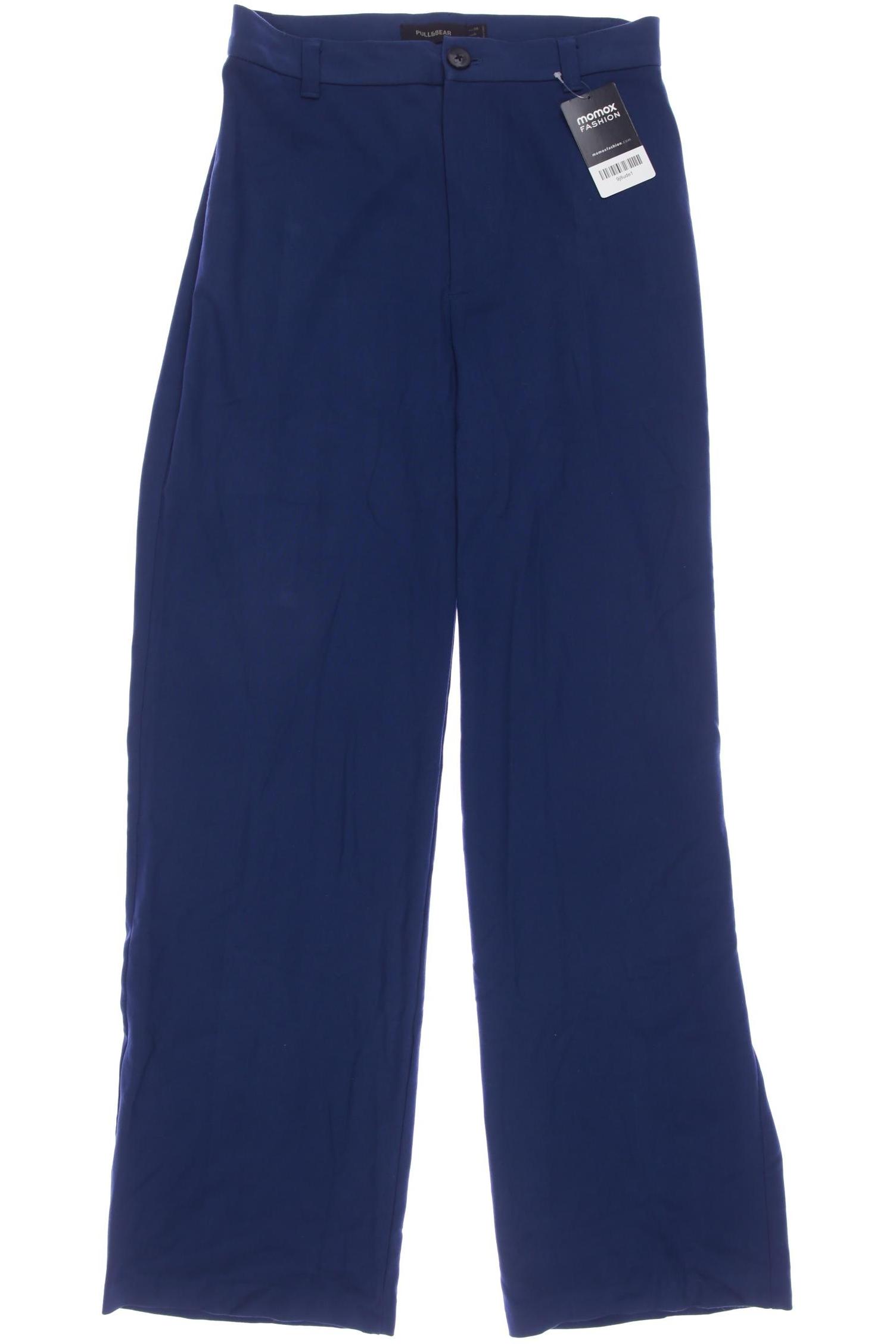

Pull & Bear Damen Stoffhose, blau, Gr. 38