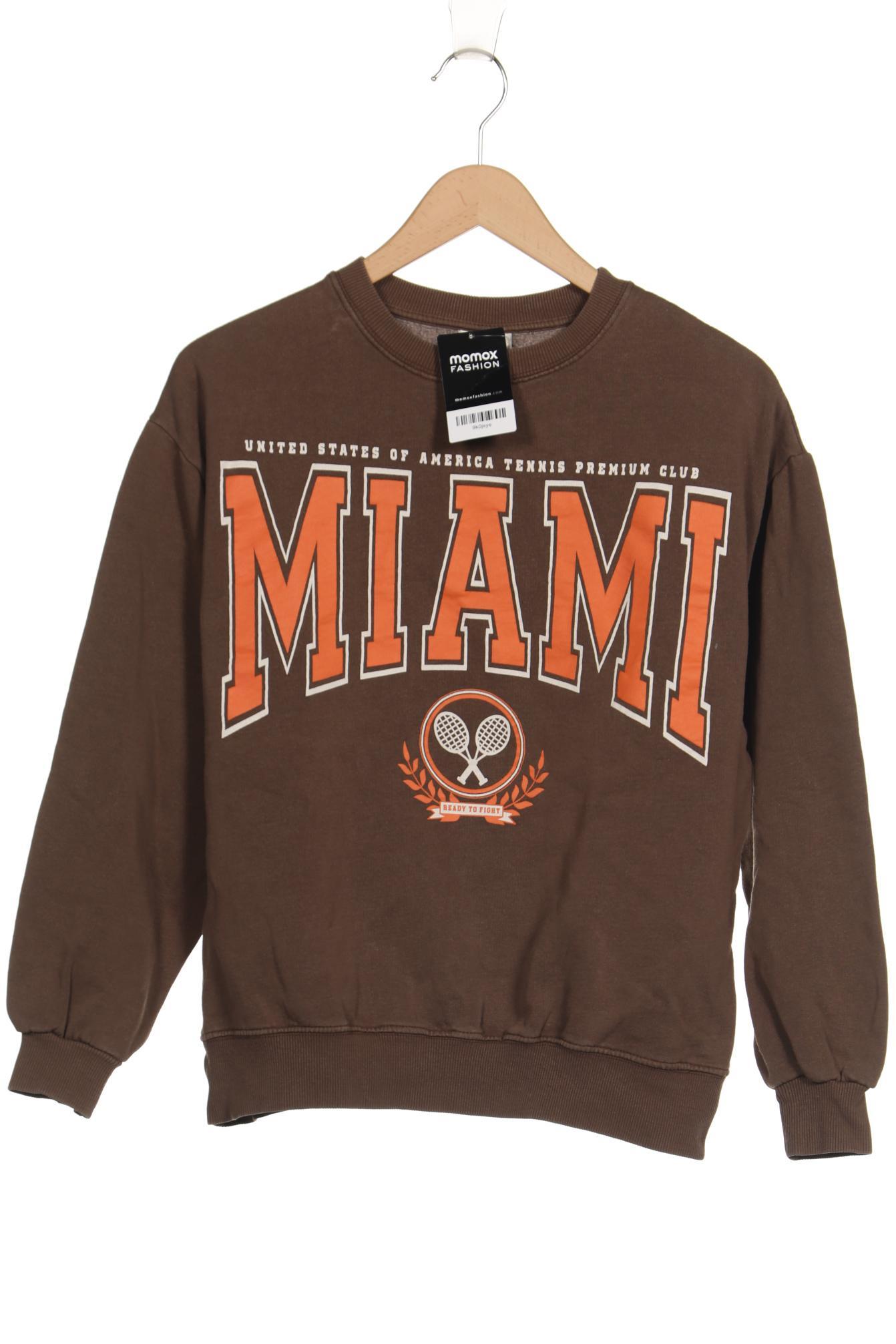 

Pull & Bear Damen Sweatshirt, braun, Gr. 36