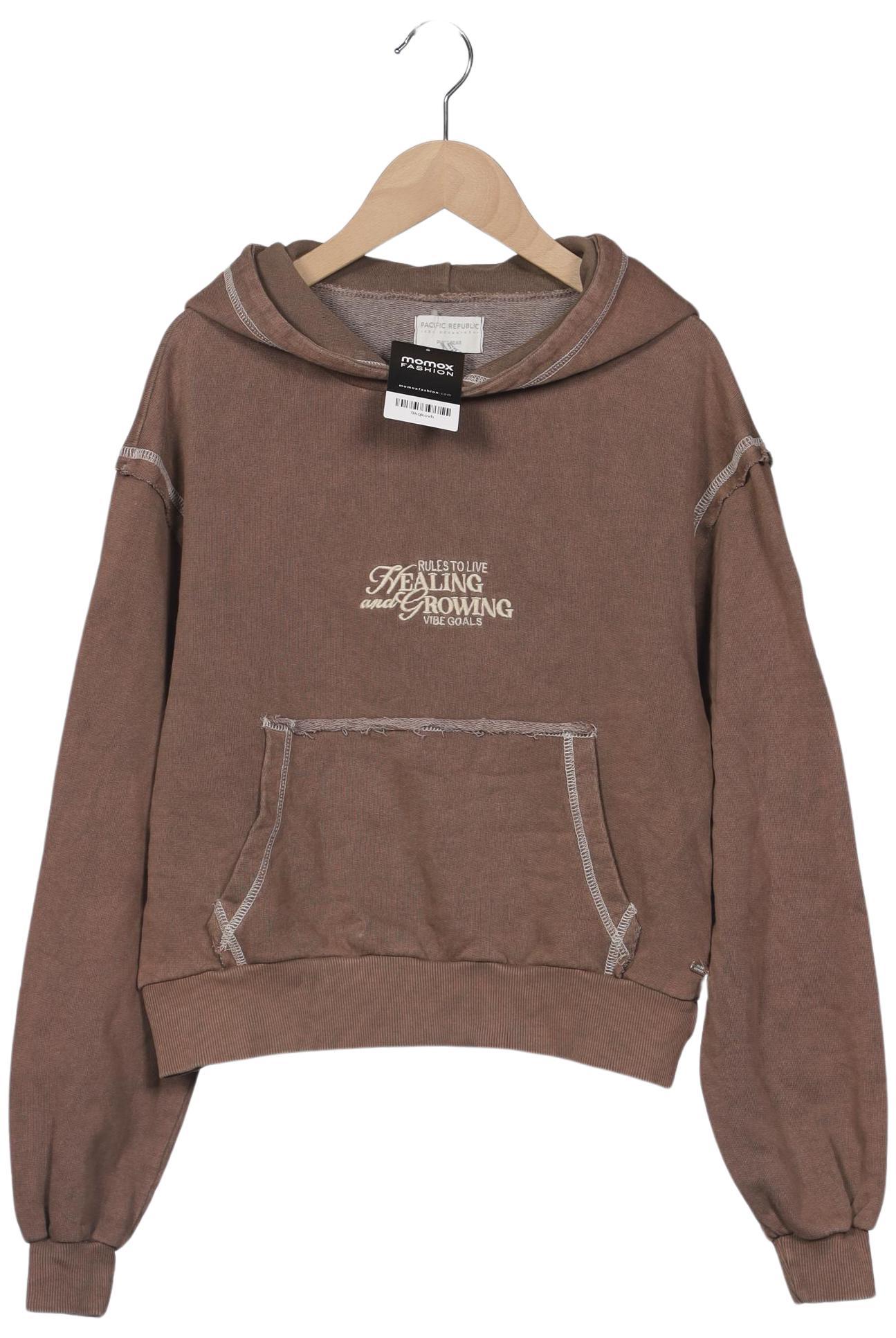 

Pull & Bear Damen Kapuzenpullover, braun, Gr. 34