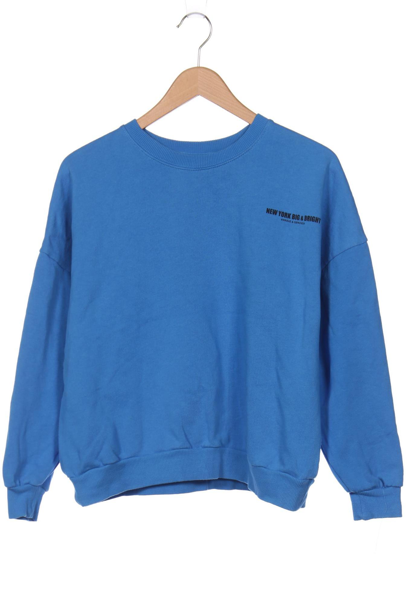 

Pull & Bear Damen Sweatshirt, blau