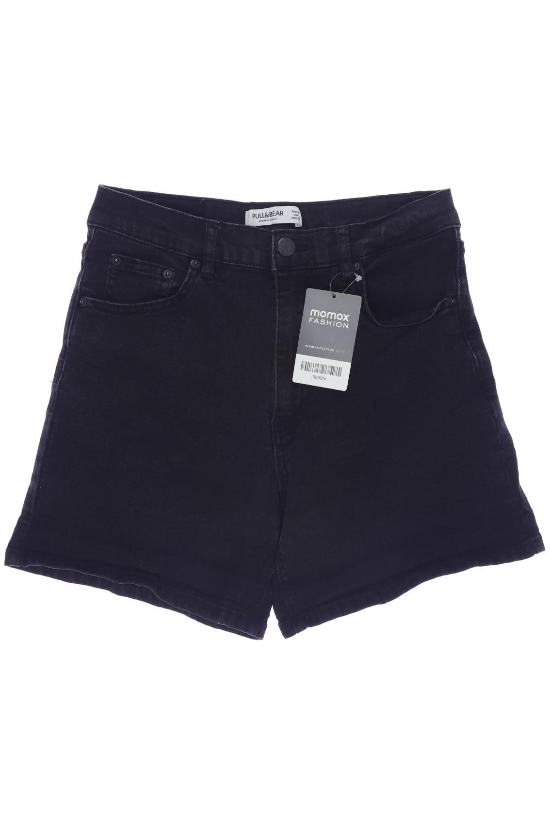 

Pull & Bear Damen Shorts, schwarz, Gr. 36