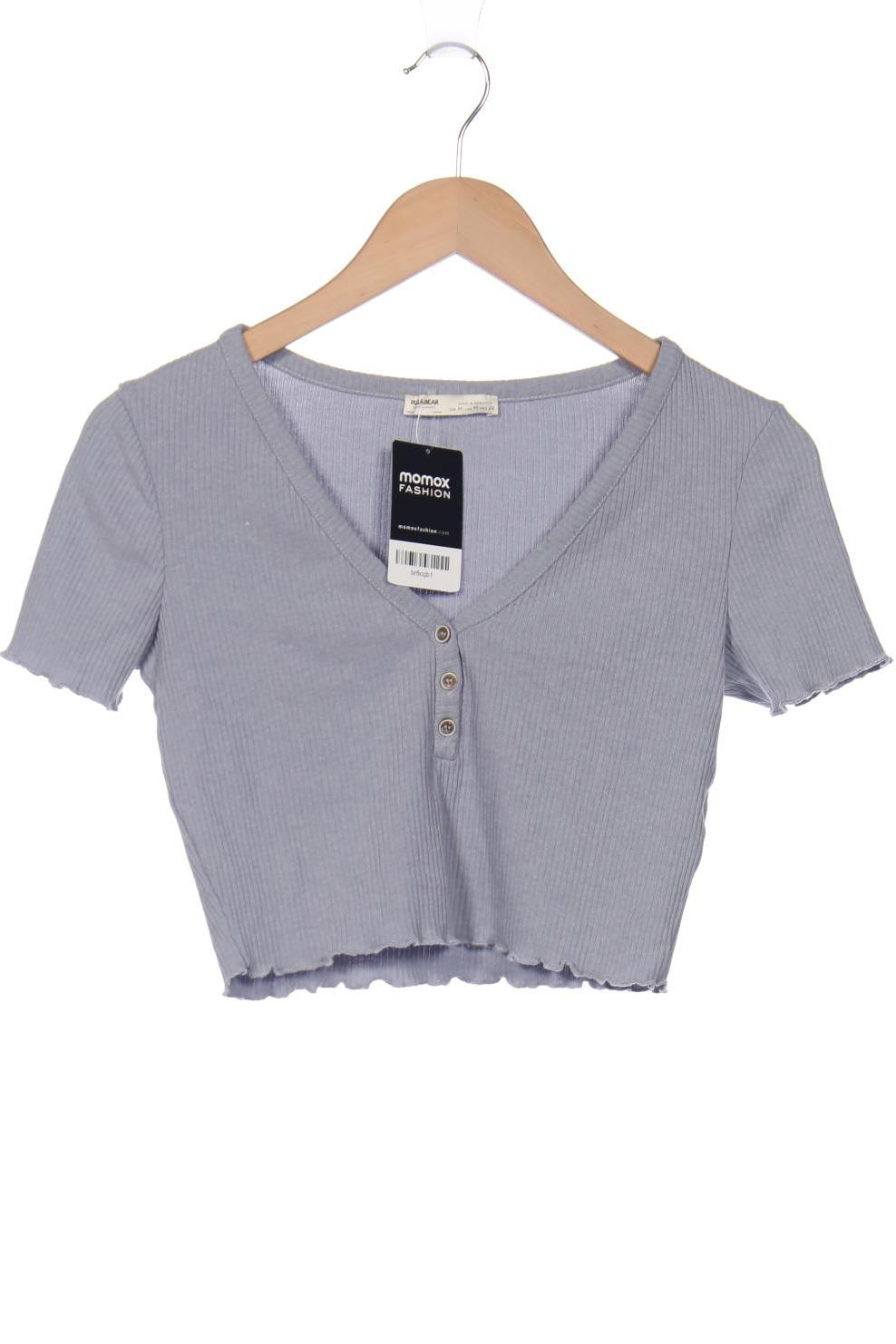 

Pull & Bear Damen T-Shirt, hellblau, Gr. 38