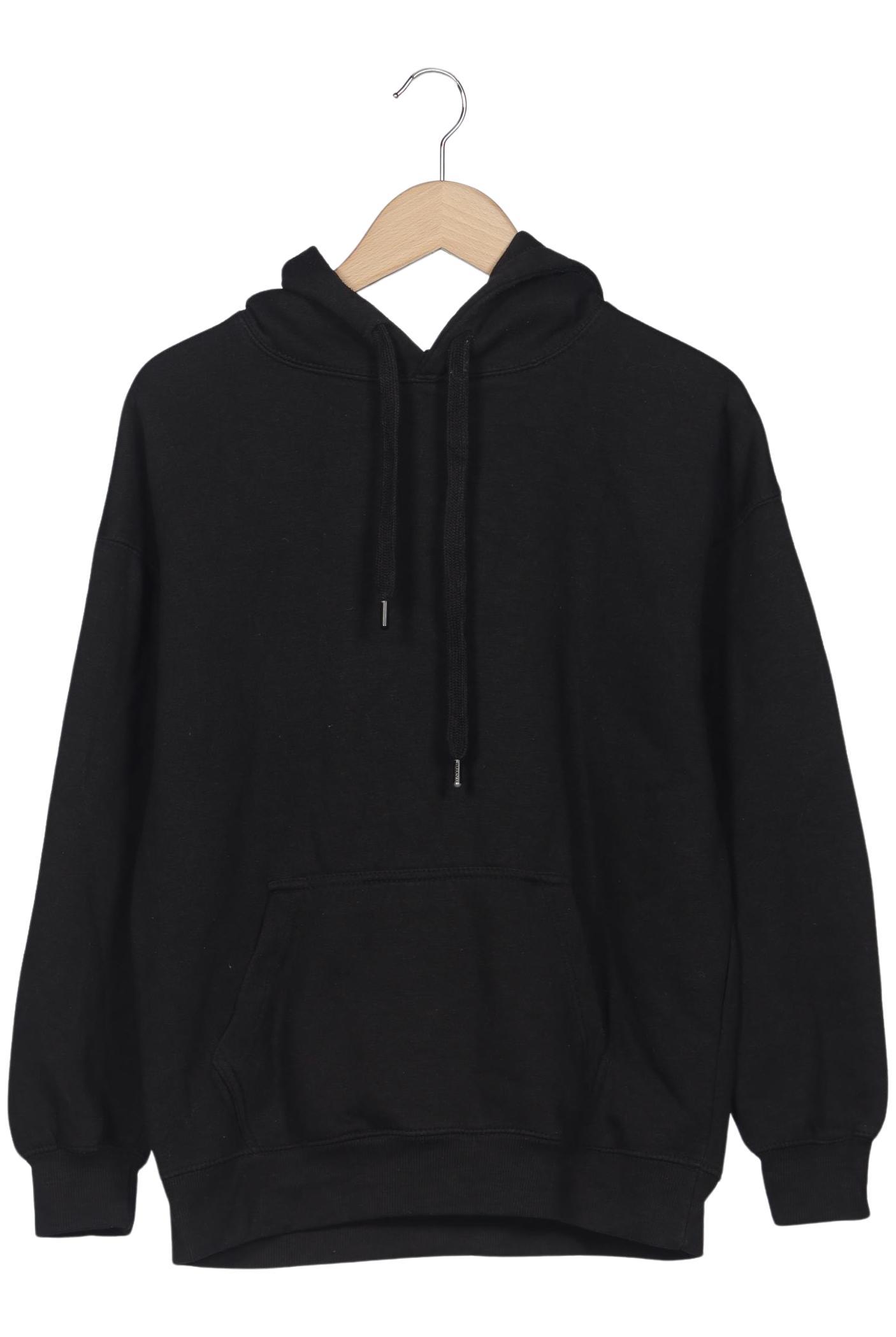 

Pull & Bear Damen Kapuzenpullover, schwarz, Gr. 34