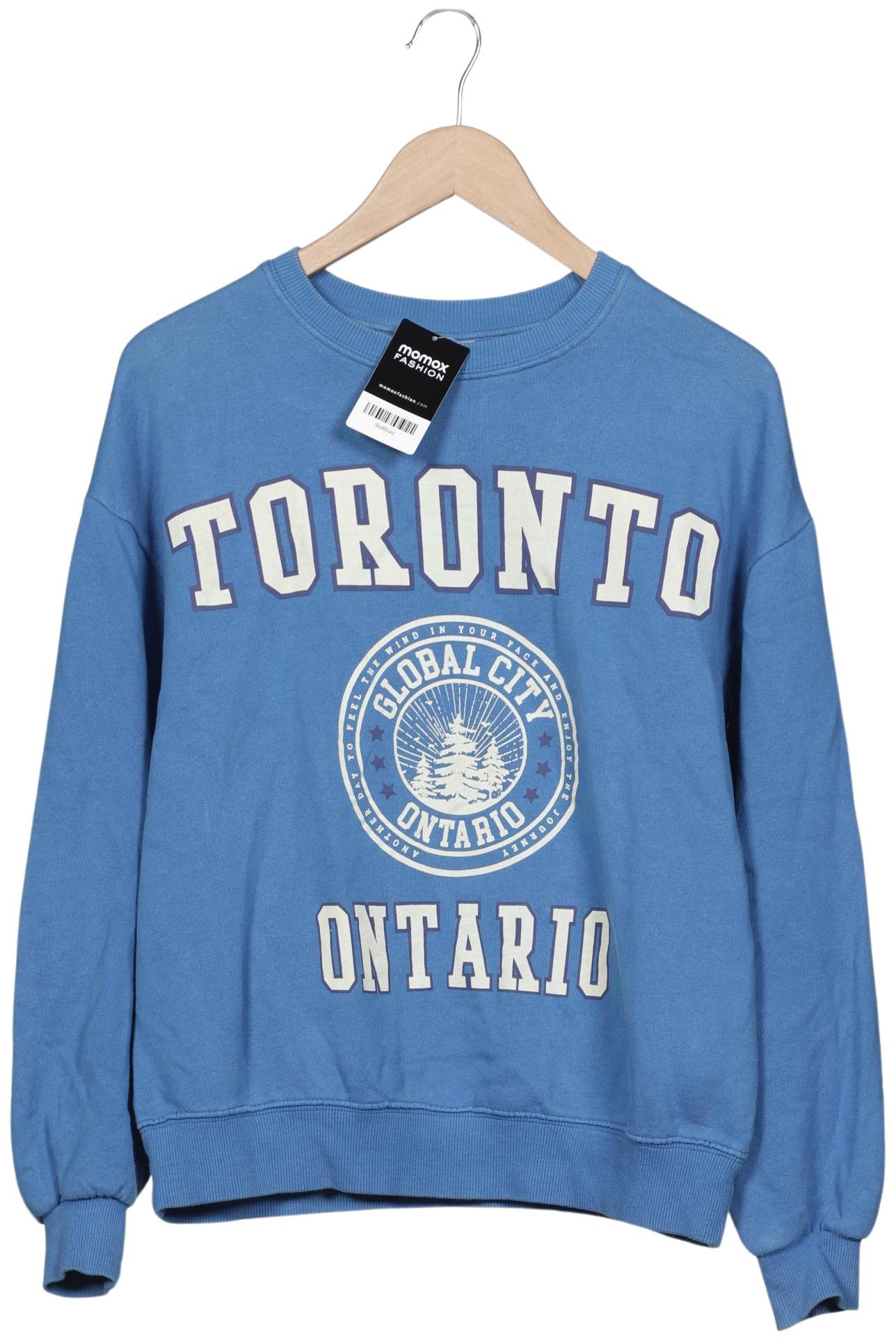 

Pull & Bear Damen Sweatshirt, hellblau, Gr. 36