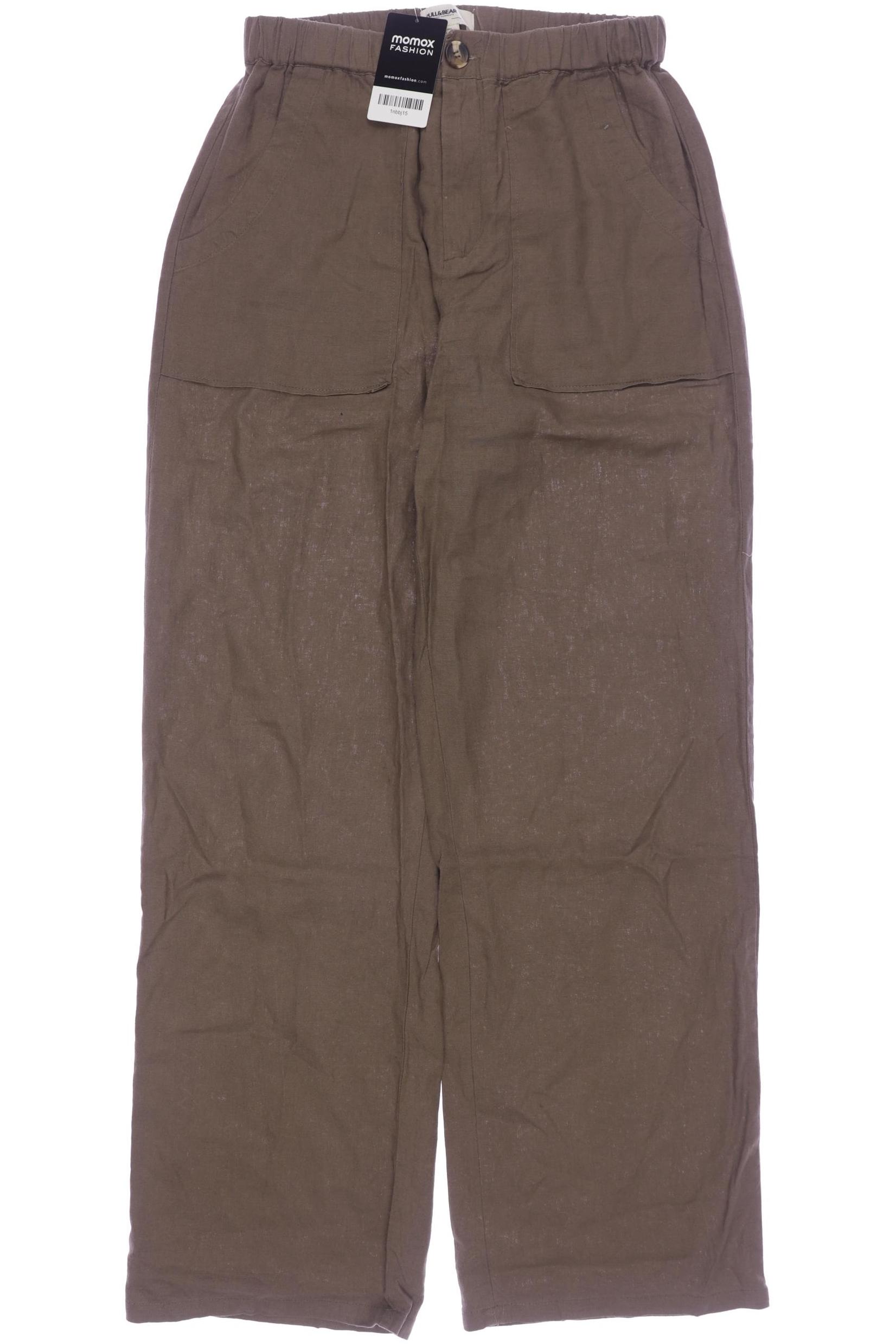 

Pull & Bear Damen Stoffhose, braun, Gr. 0