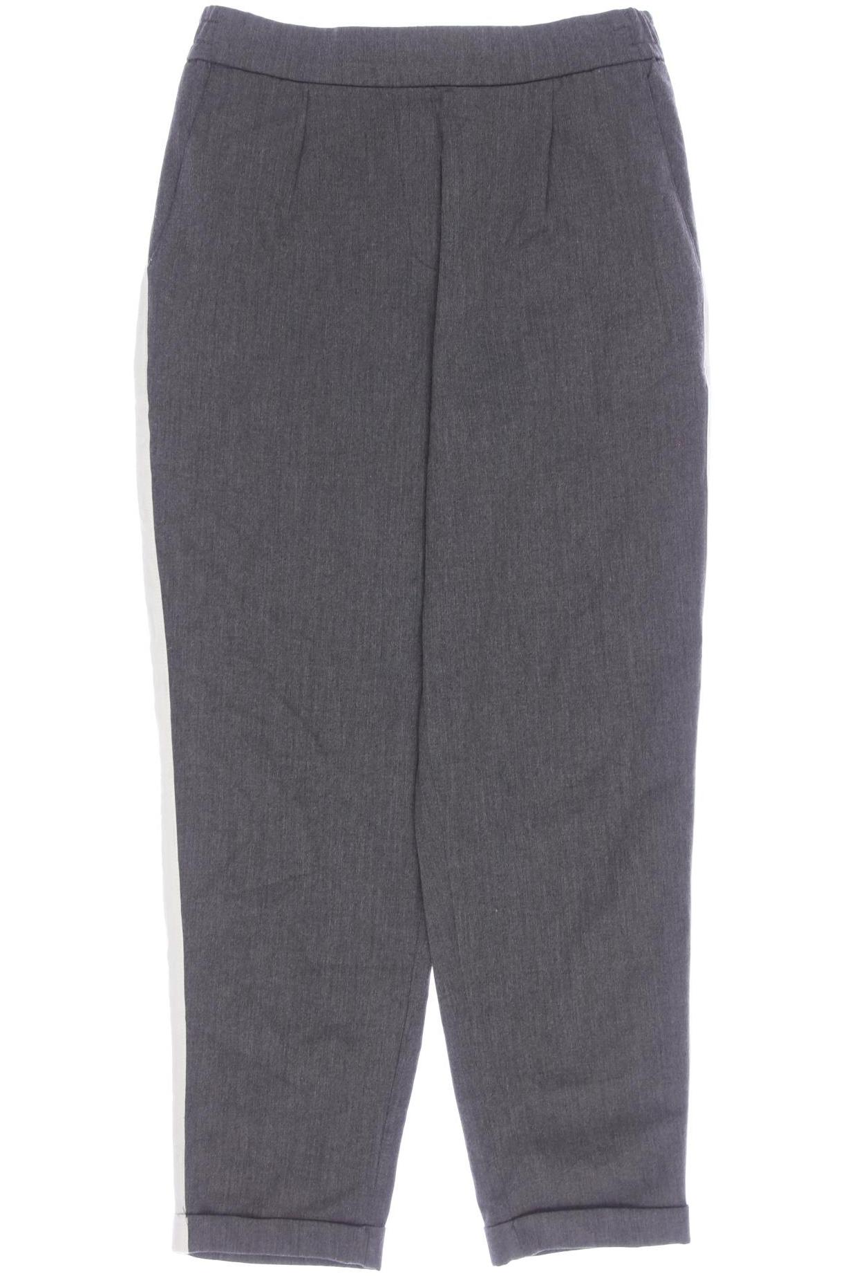 

Pull & Bear Damen Stoffhose, grau, Gr. 0