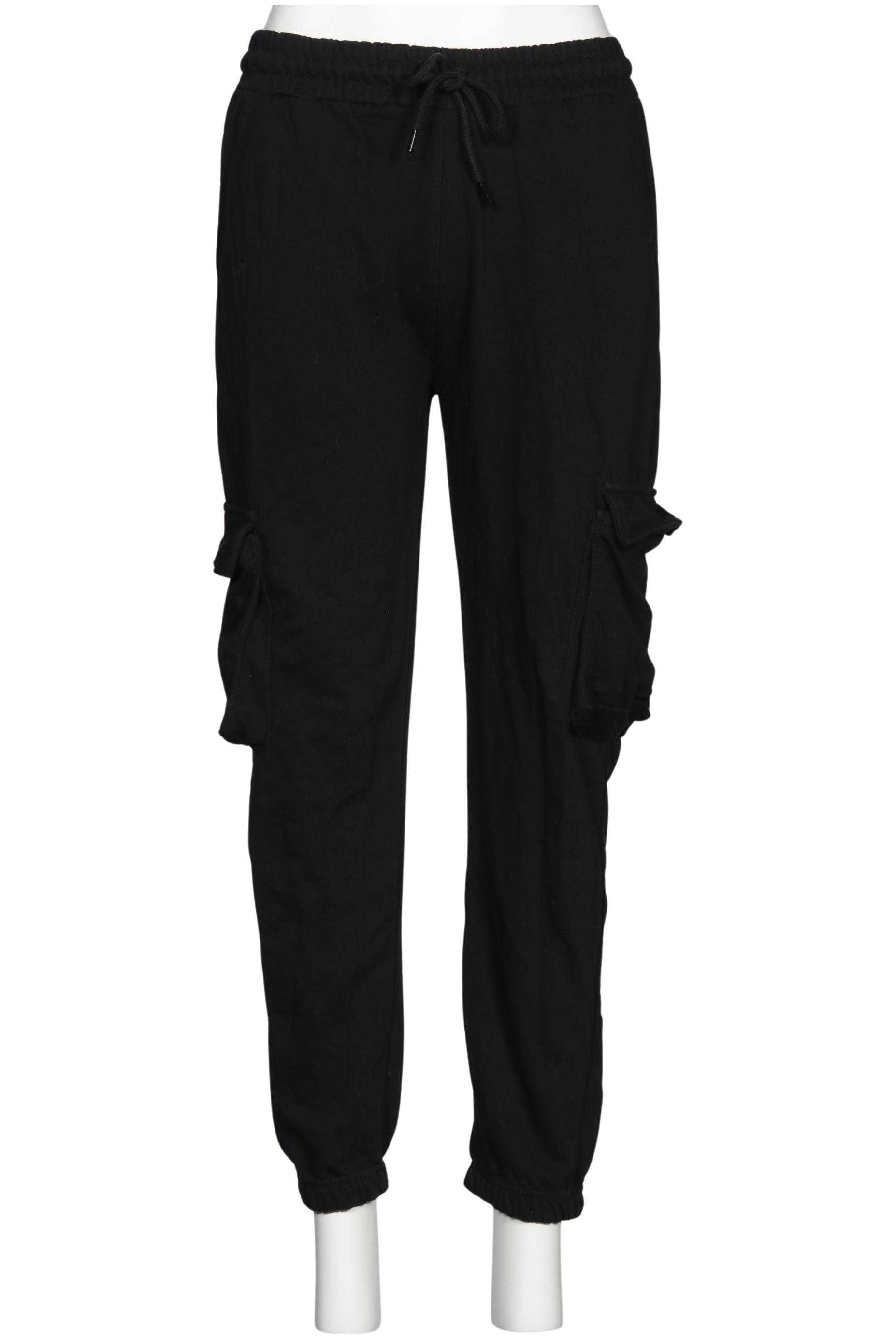 

Pull & Bear Damen Stoffhose, schwarz, Gr. 0