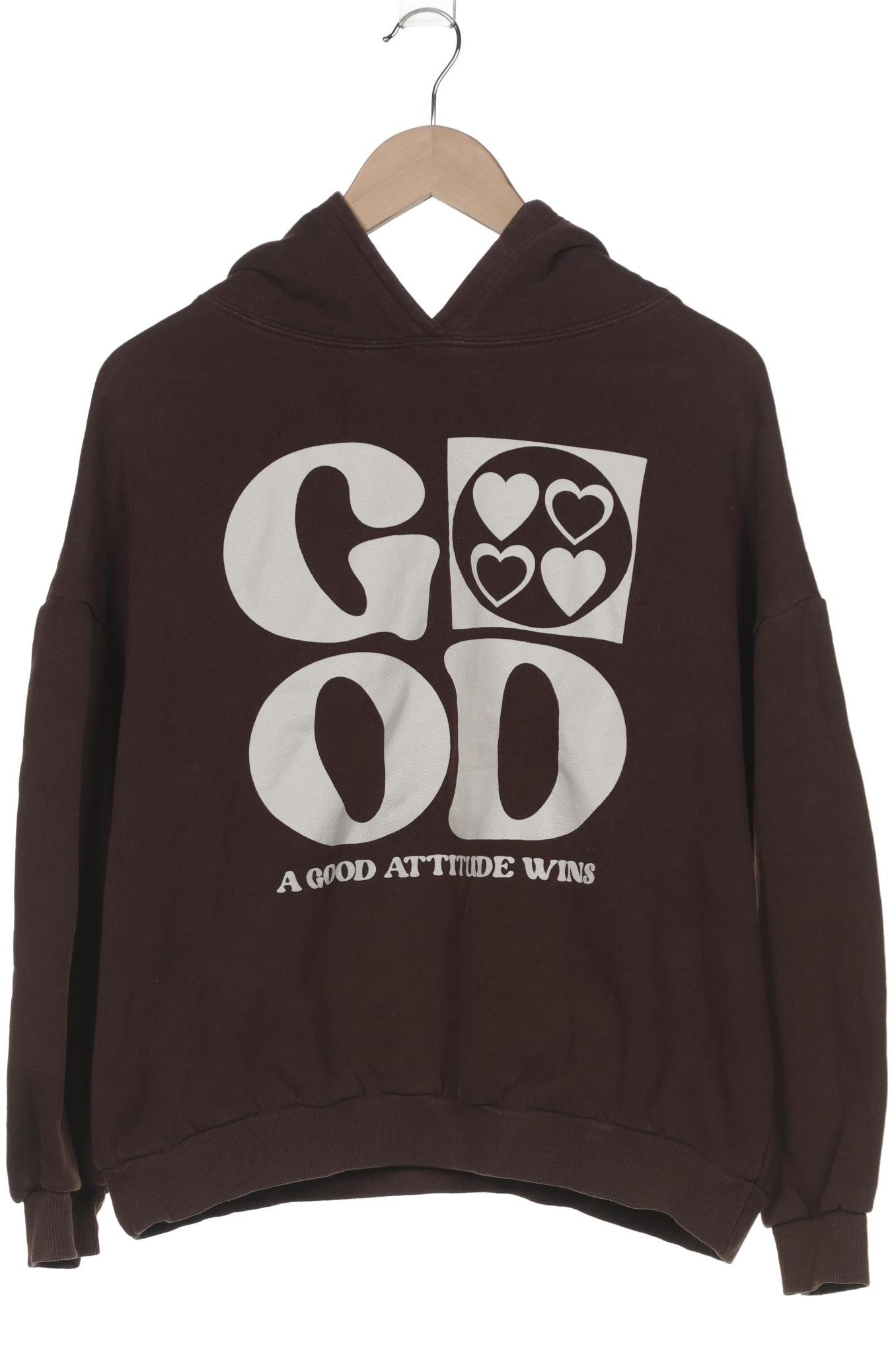 

Pull & Bear Damen Kapuzenpullover, braun, Gr. 38