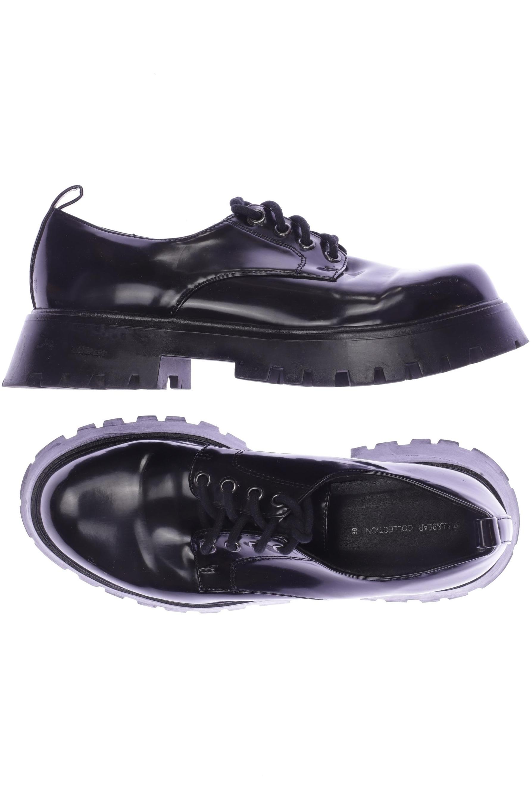 

Pull & Bear Damen Halbschuh, schwarz, Gr. 39