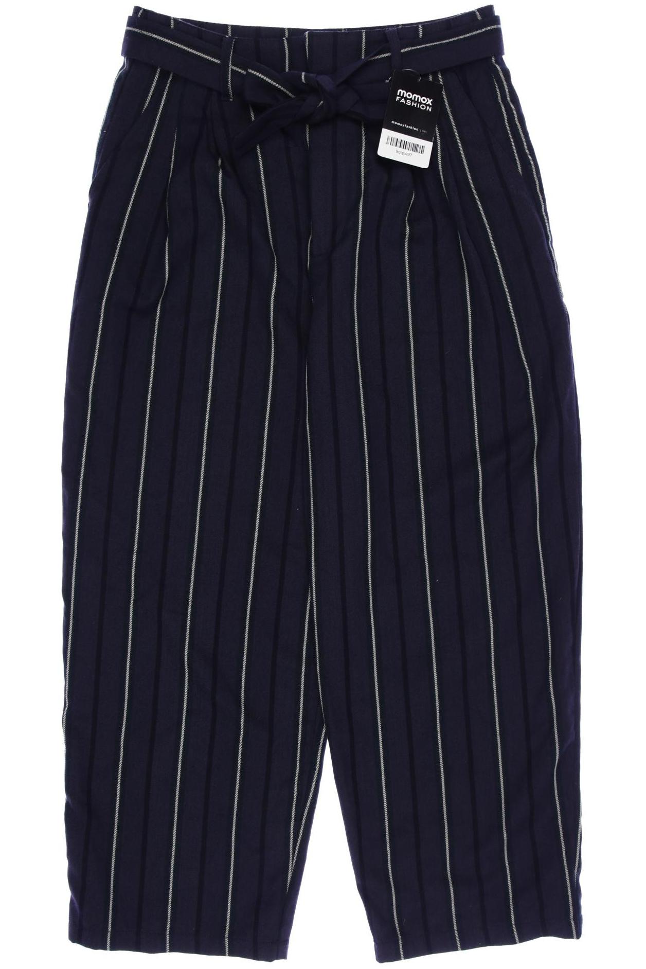 

Pull & Bear Damen Stoffhose, marineblau, Gr. 0