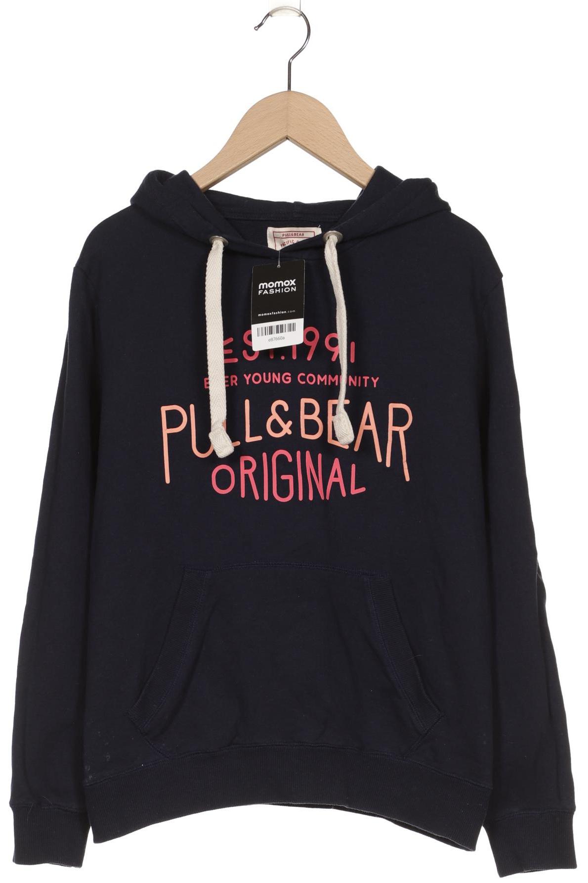 

Pull & Bear Damen Kapuzenpullover, marineblau