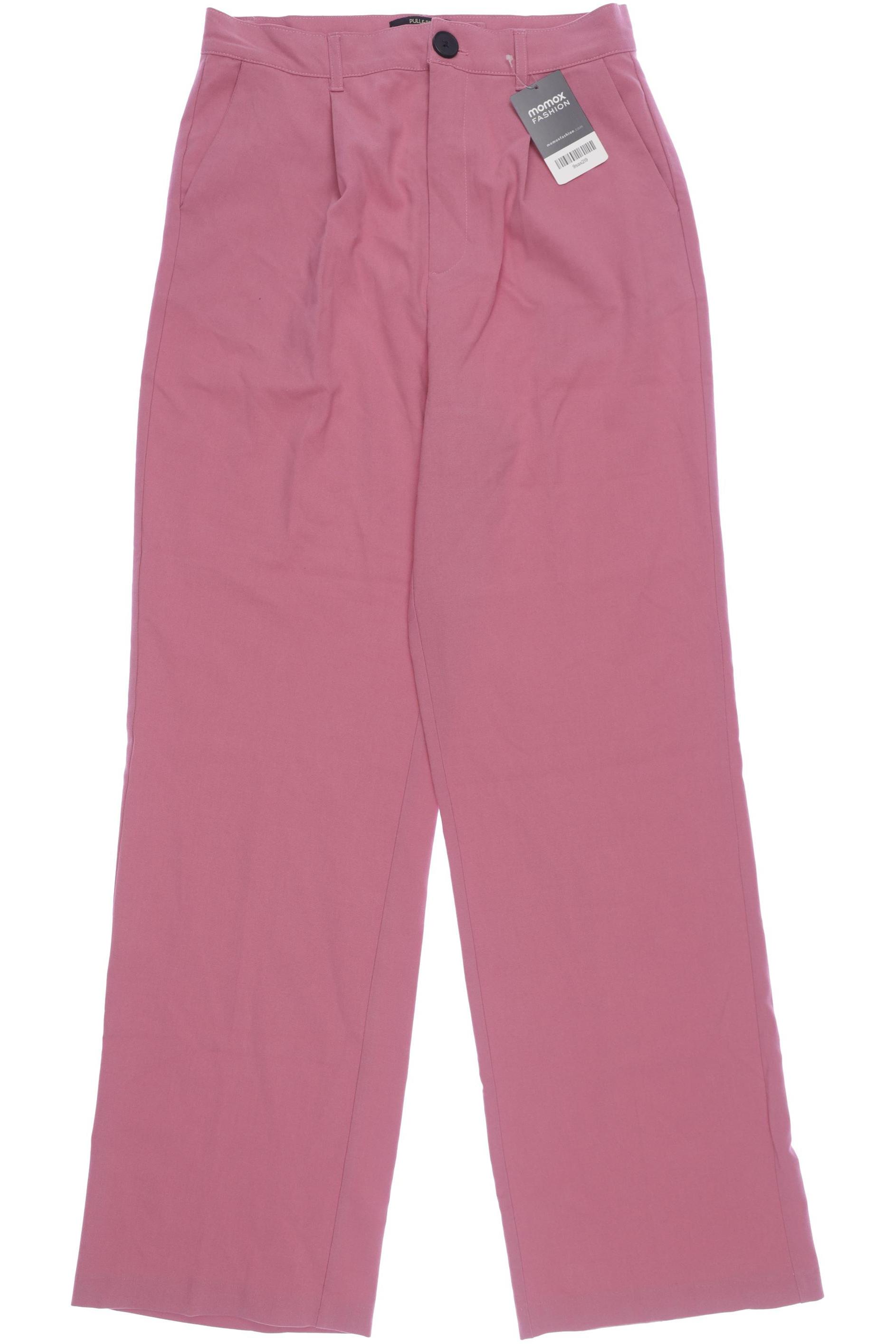 

Pull & Bear Damen Stoffhose, pink, Gr. 0