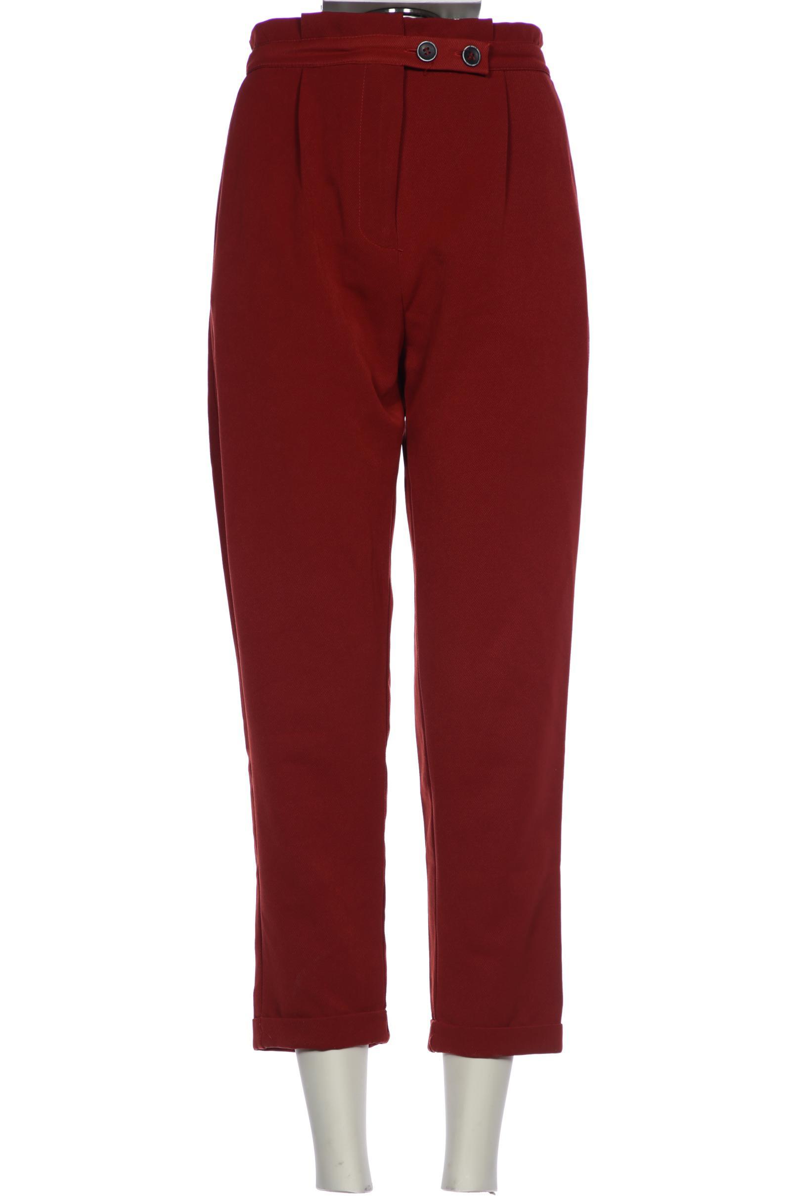 

Pull & Bear Damen Stoffhose, rot, Gr. 0