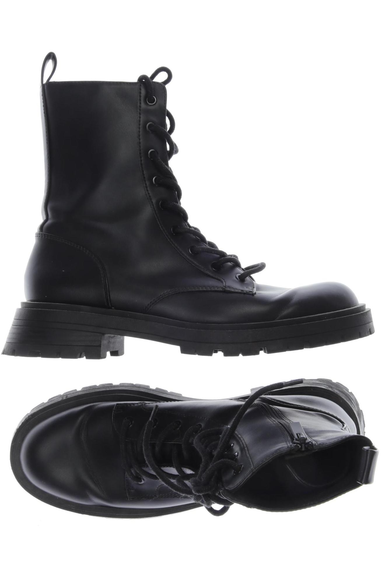 

Pull & Bear Damen Stiefelette, schwarz, Gr. 40