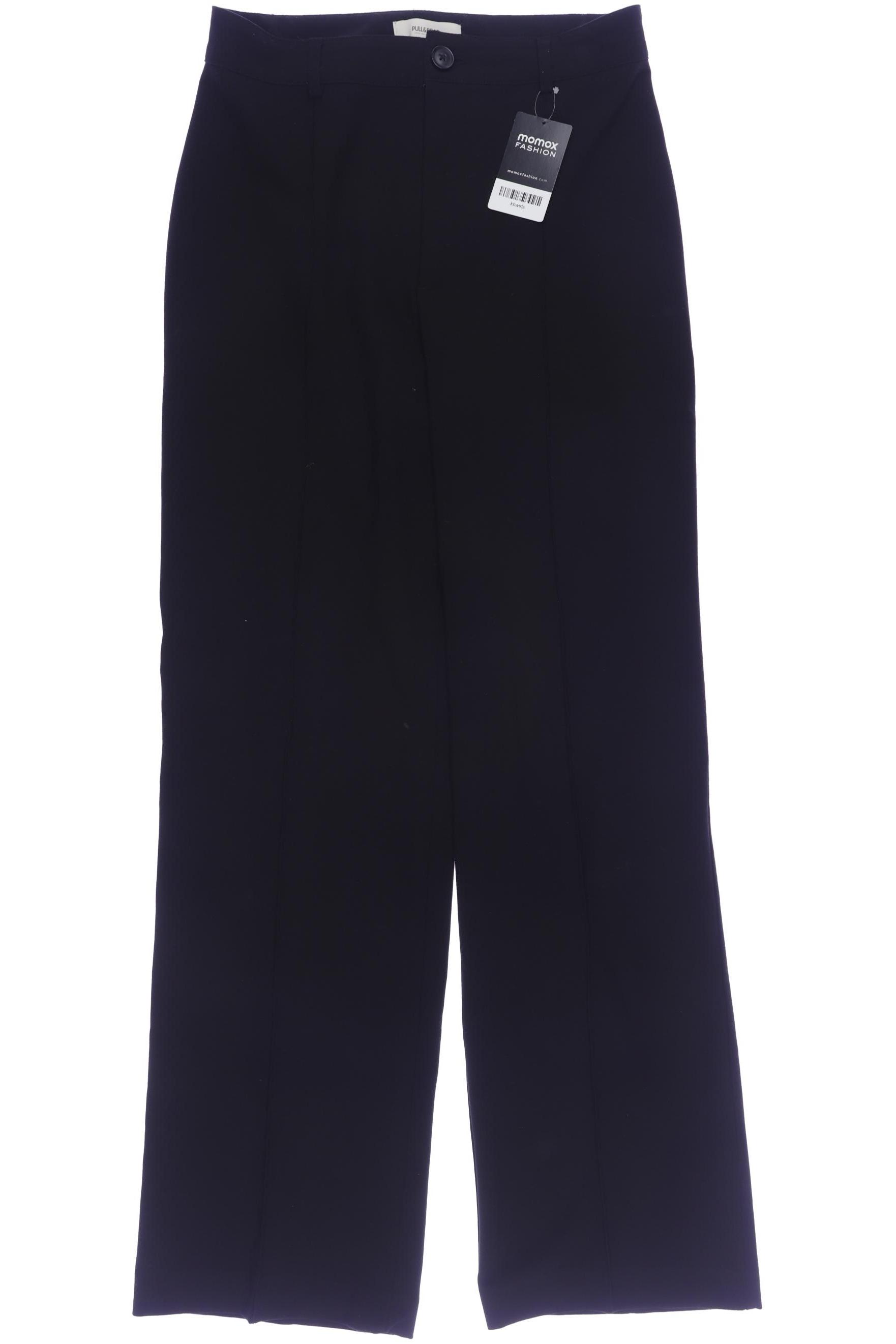 

Pull & Bear Damen Stoffhose, schwarz, Gr. 0