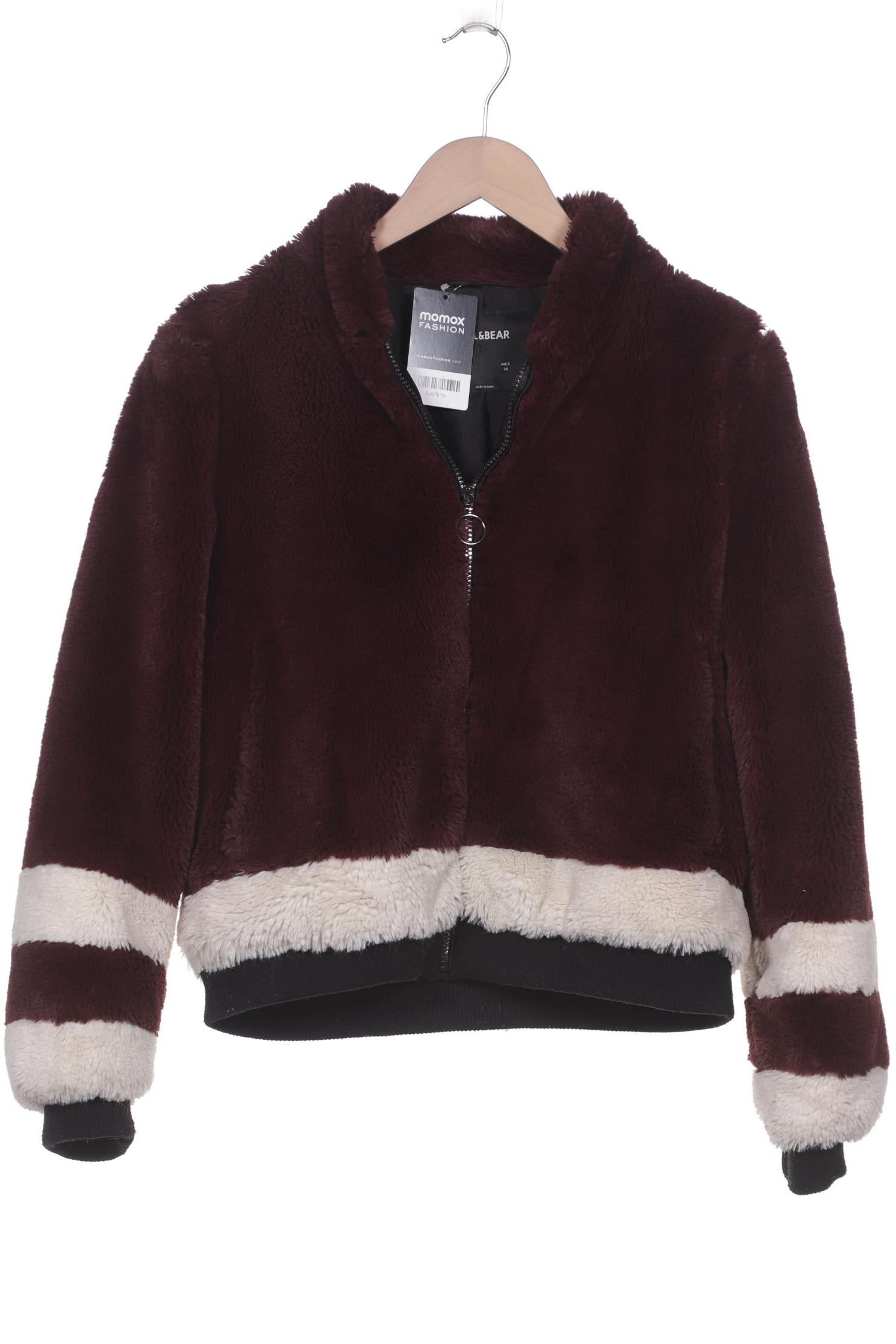 

Pull & Bear Damen Jacke, bordeaux, Gr. 42